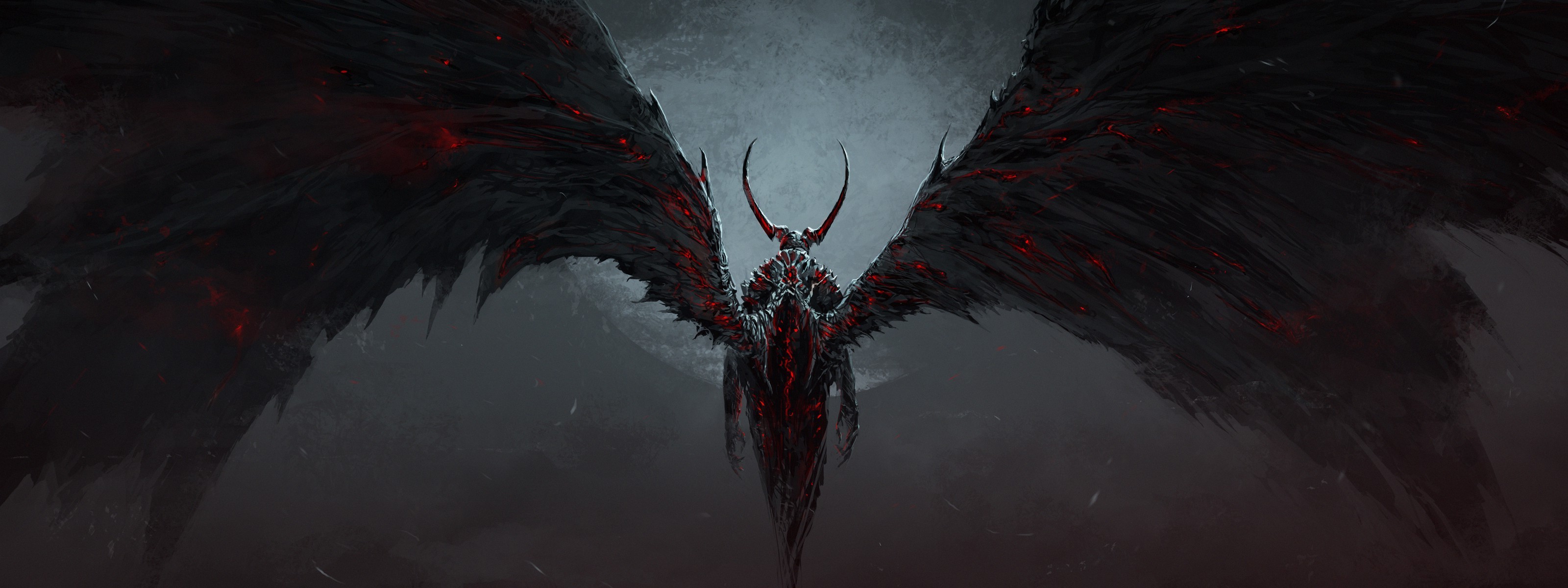 Обои произведение искусства смерть демон на рабочий стол