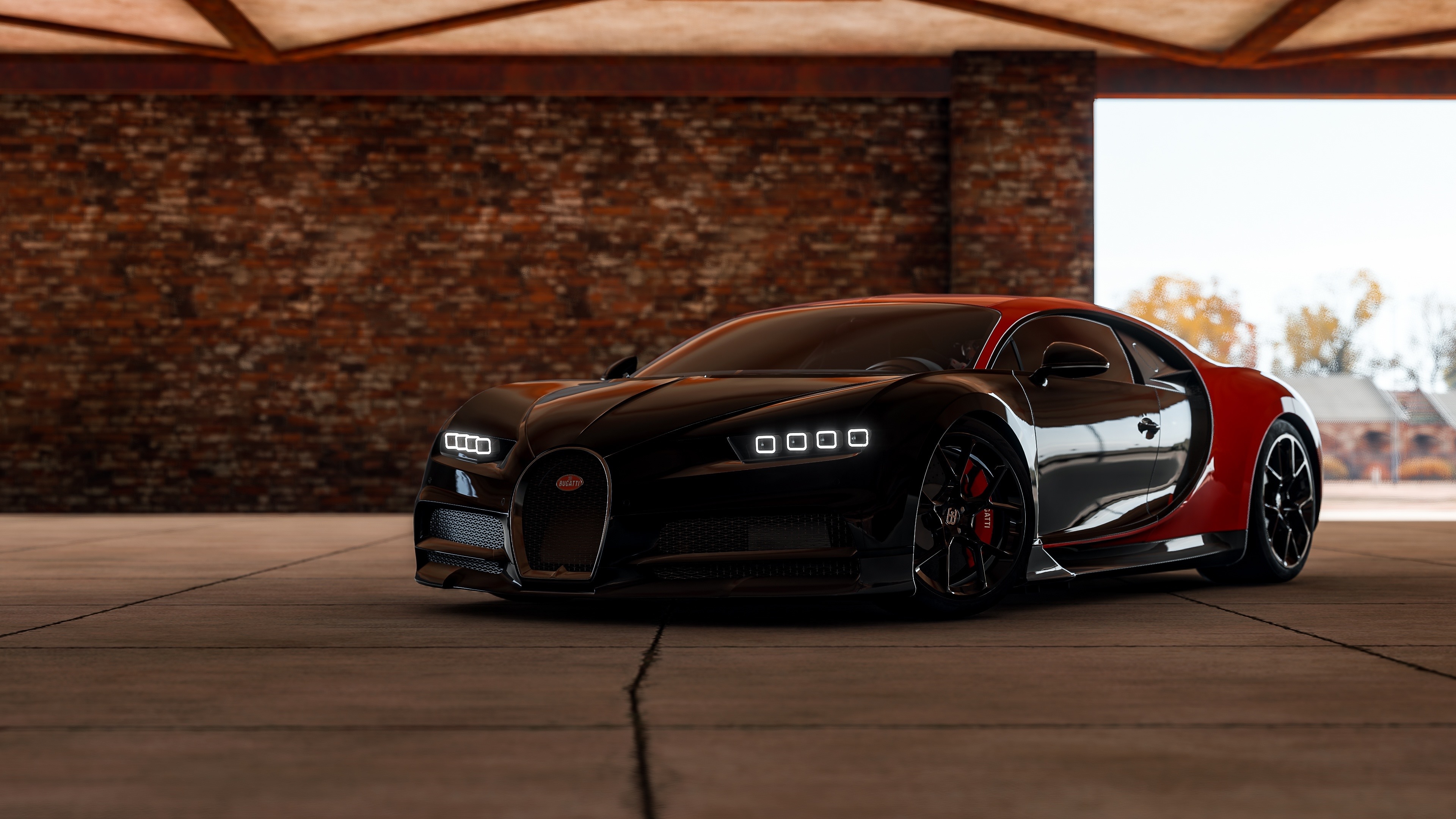 Wallpapers Horizon Forza 4 Bugatti supercar on the desktop