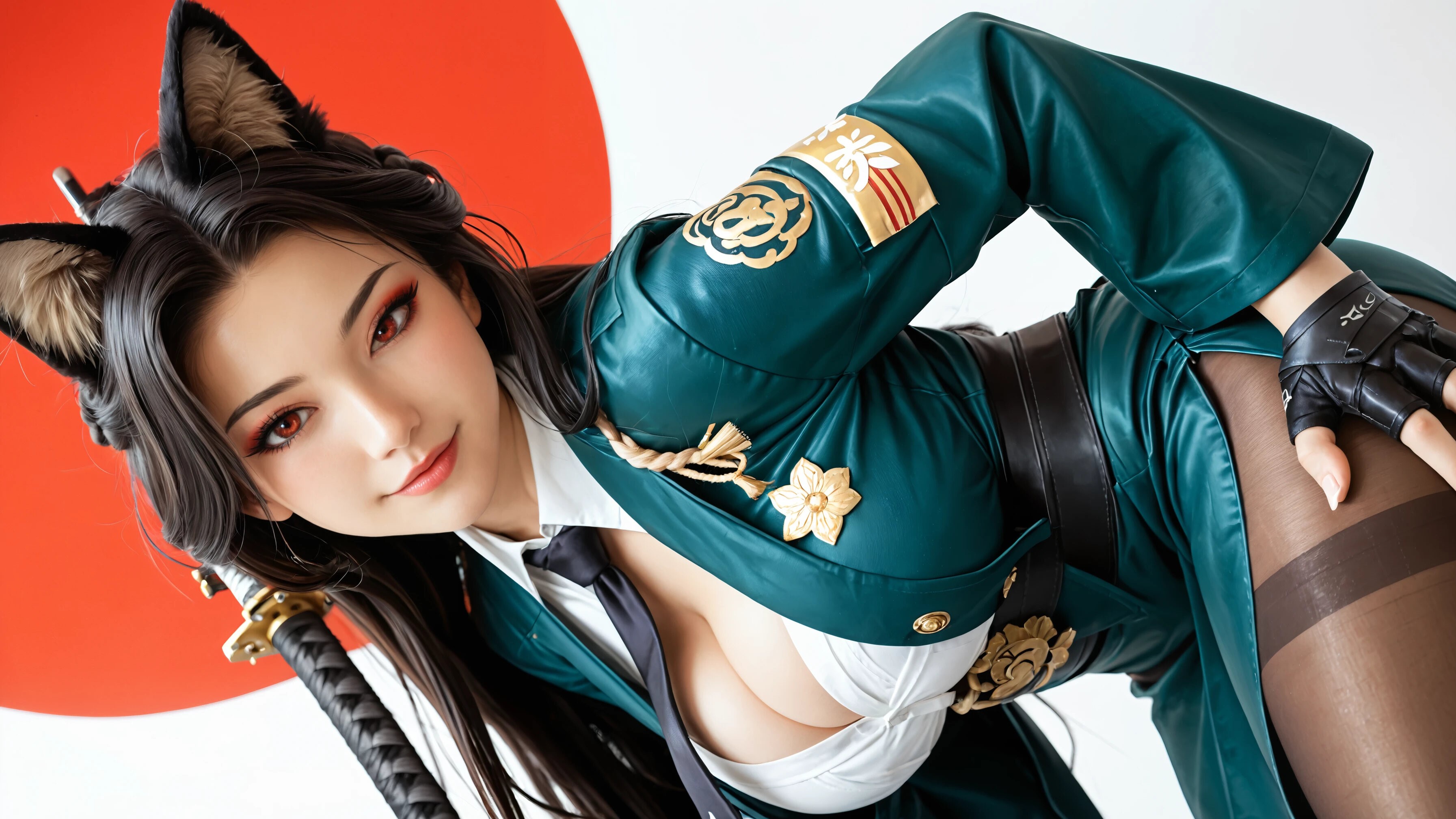 Японка с красивыми глазами