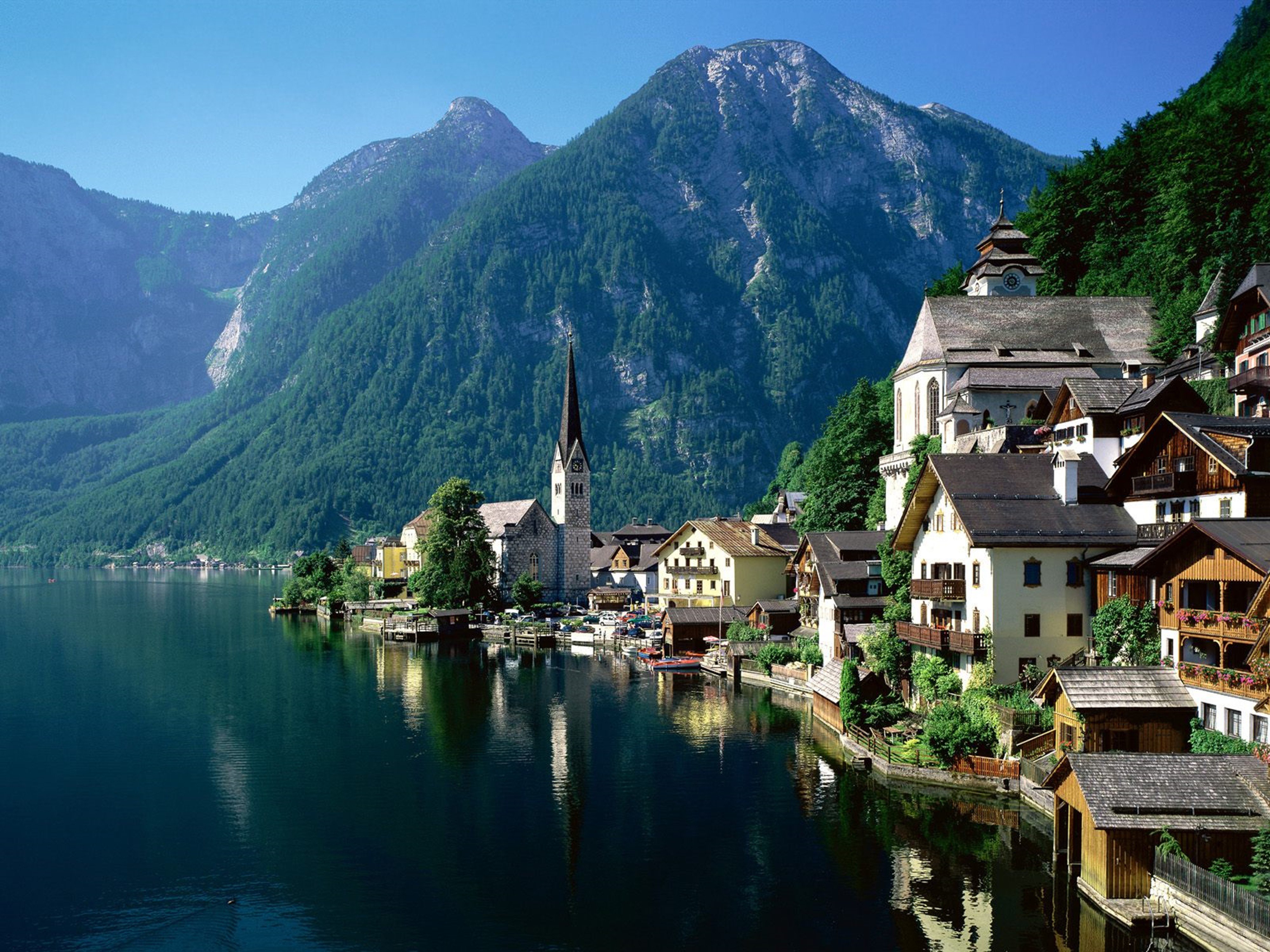 Wallpapers Alps Austria Europe on the desktop