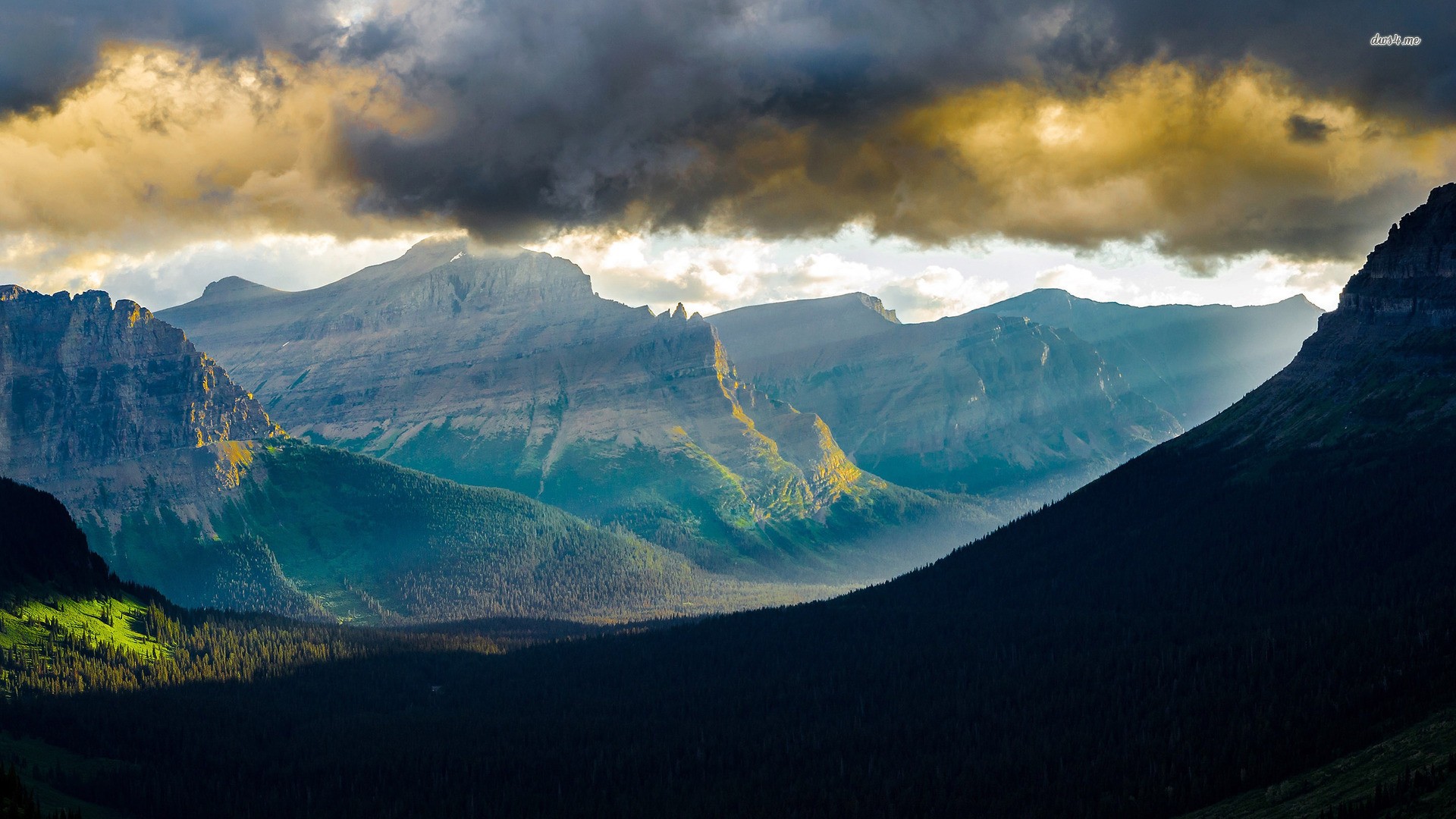 桌面上的壁纸景观 山丘 自然