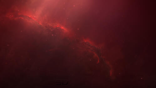 Обои туманность космос Digital Universe на рабочий стол