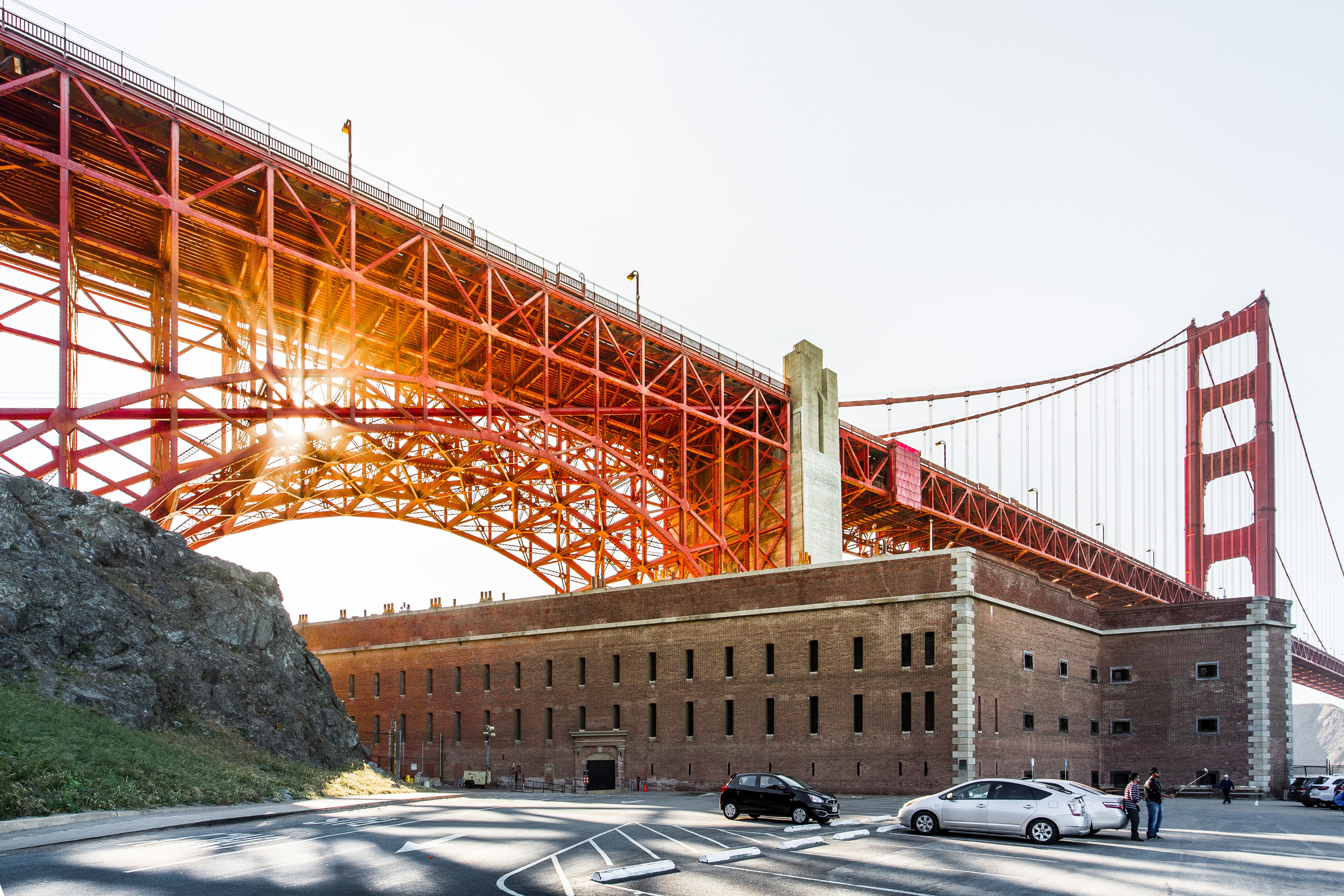 Free photo The Golden Gate in San Francisco