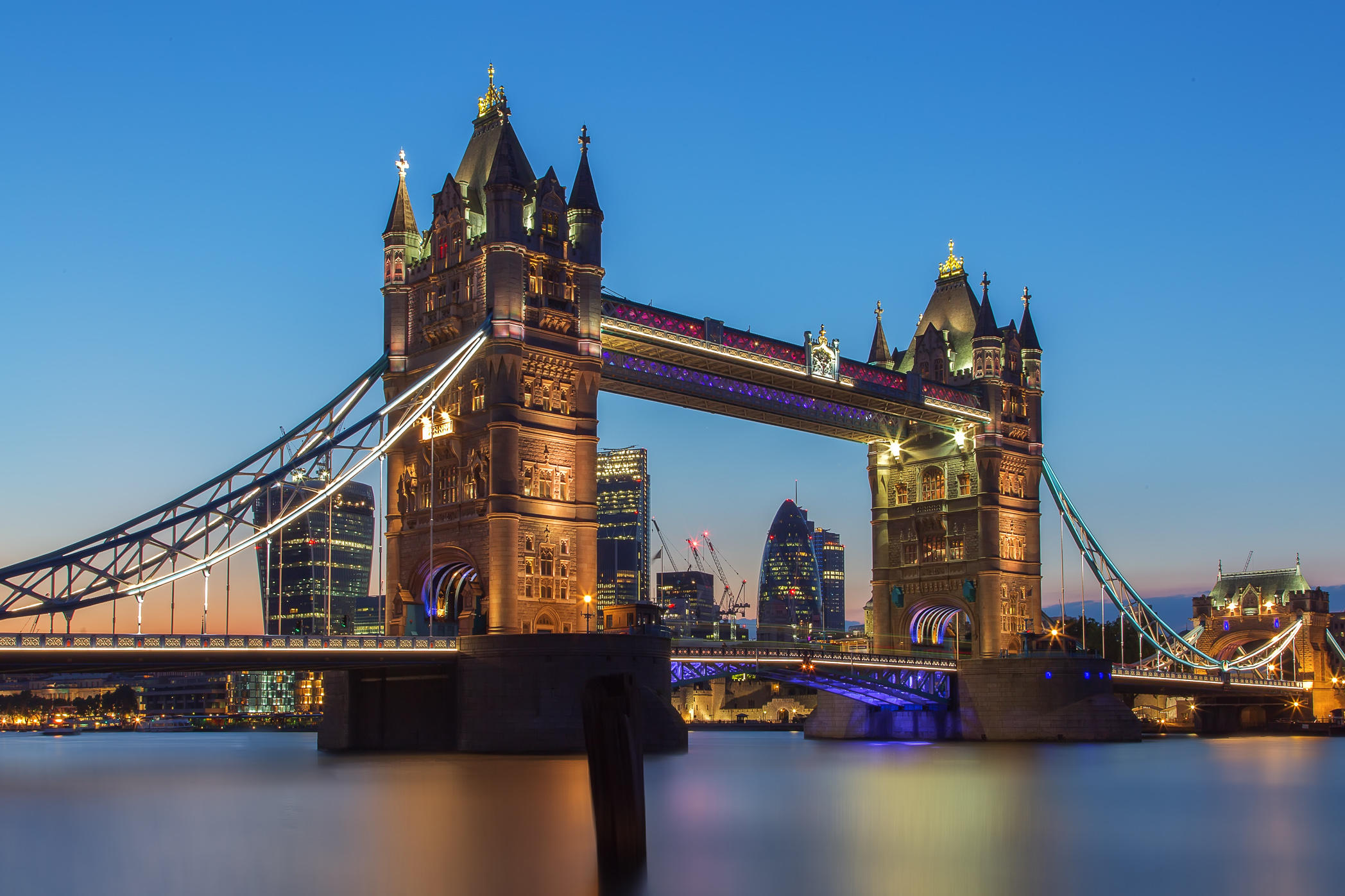 Обои Tower Bridge London Тауэрский мост на рабочий стол