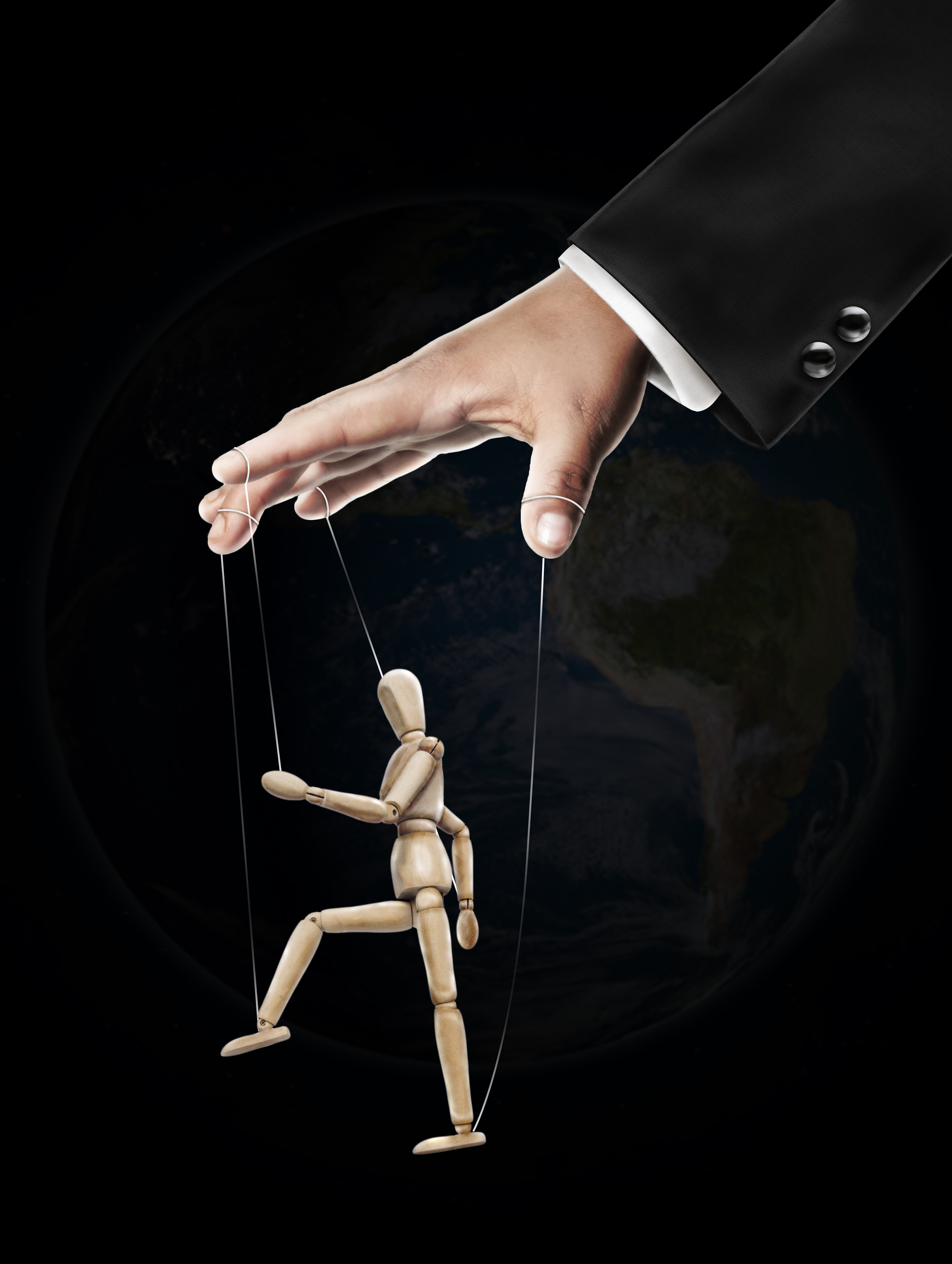 Wallpapers hand arm puppet on the desktop