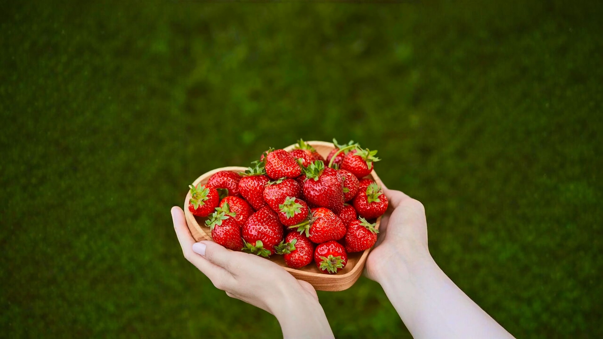 Бесплатное фото Клубничное сердце