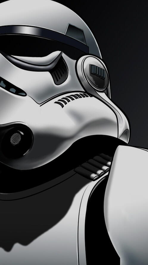 Бесплатное фото Рисунок штурмовика