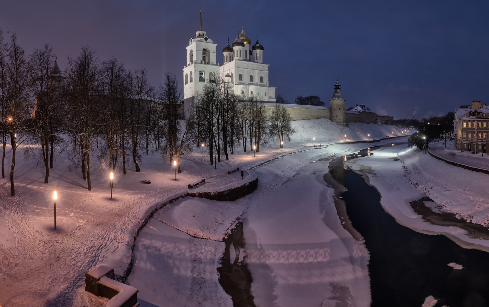 Обои Pskov Russia architecture на рабочий стол