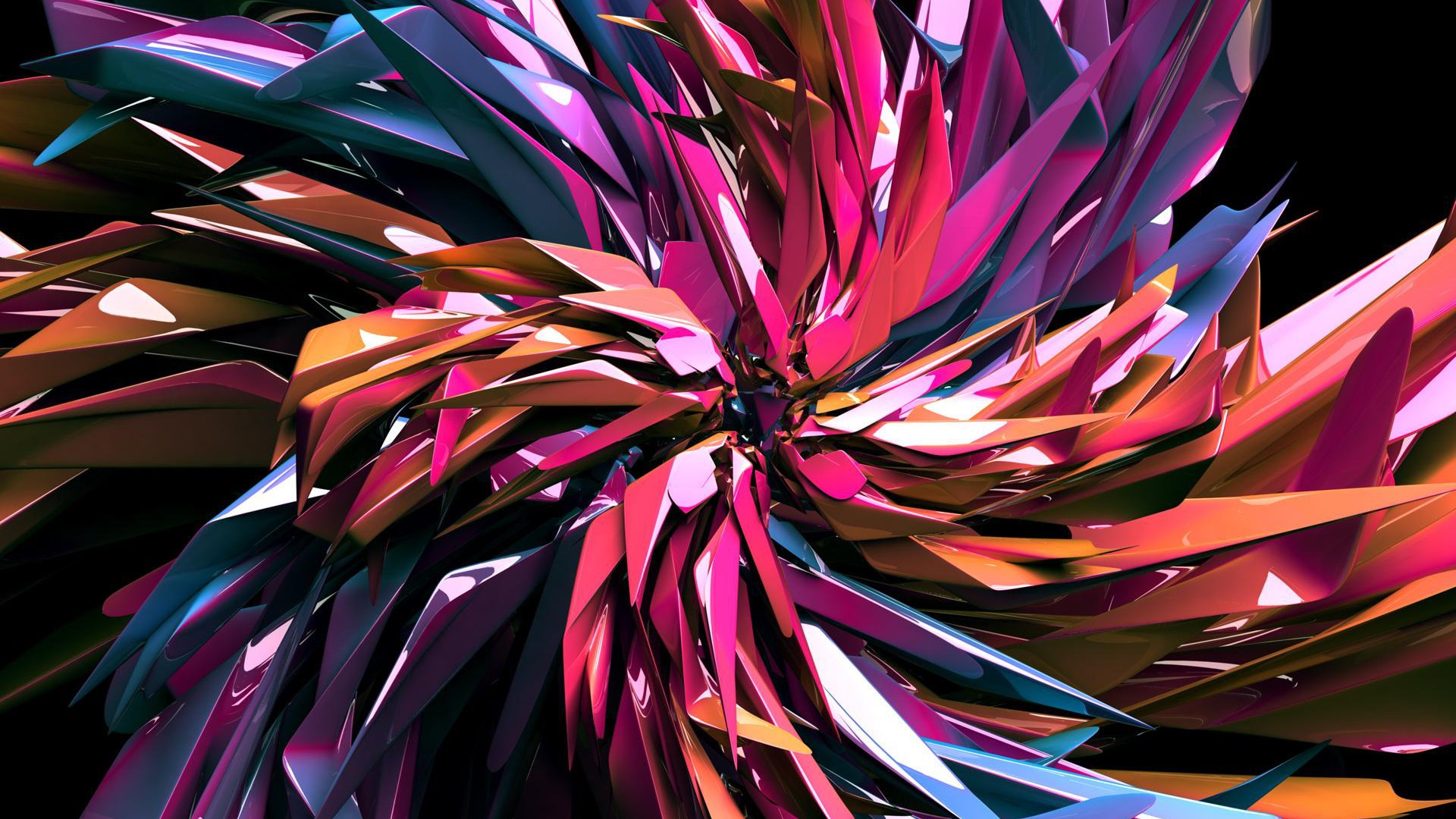 Wallpapers colorful illustration digital art on the desktop