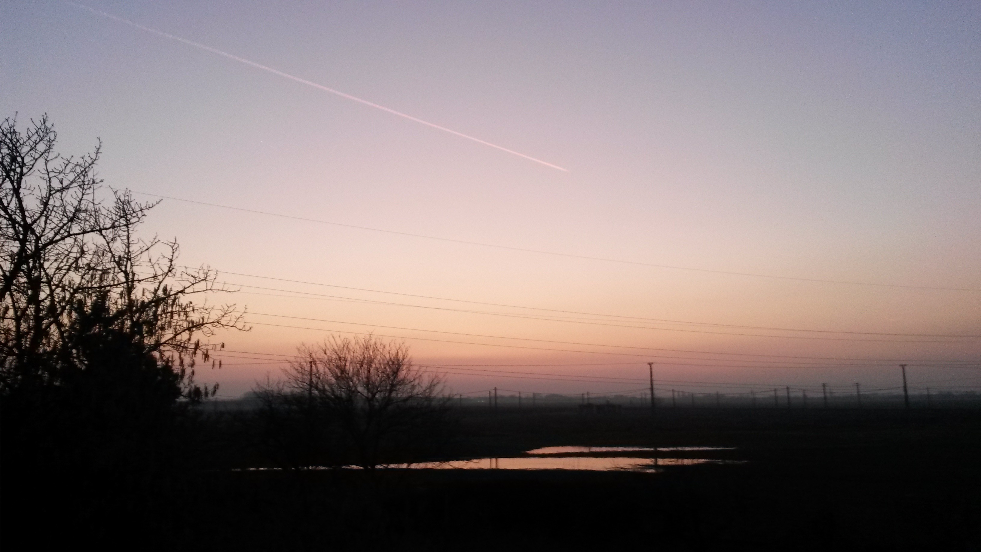 Предрассветный туман