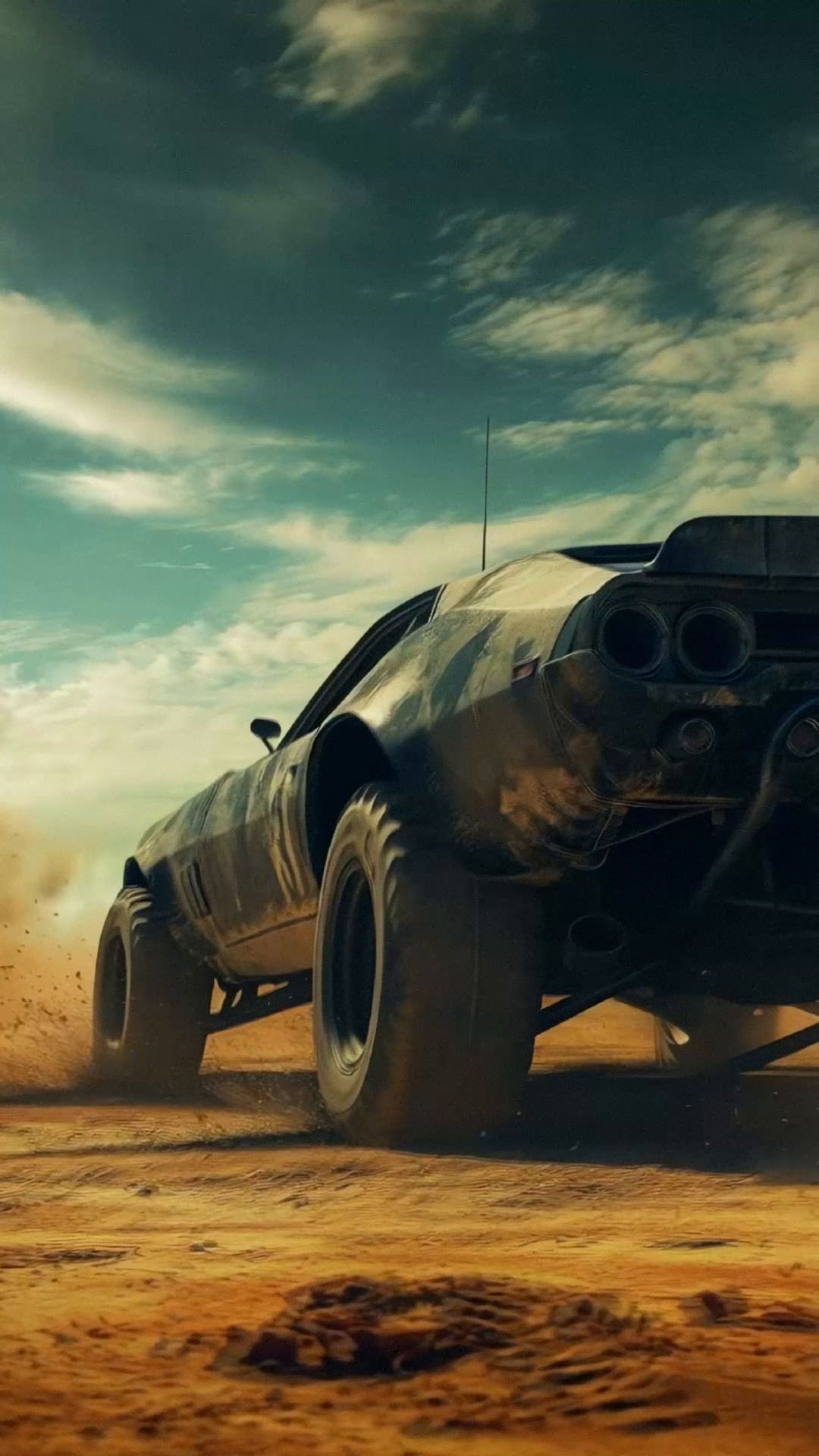 Free video A car in the desert