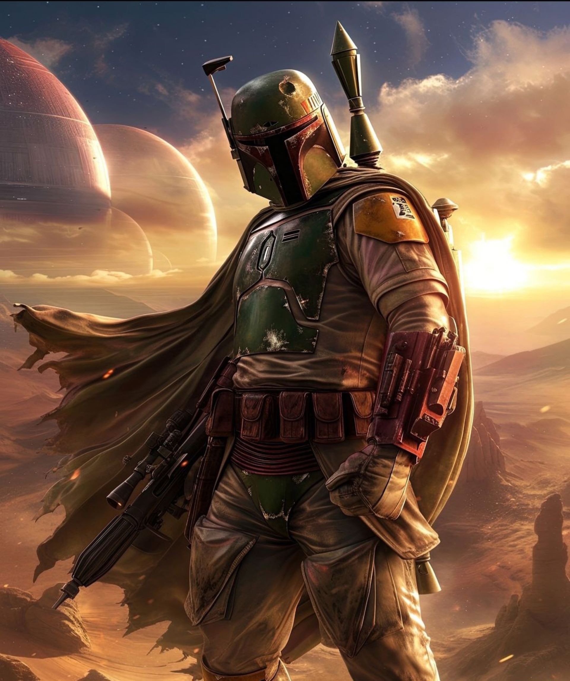 Free photo Boba Fett Star Wars.