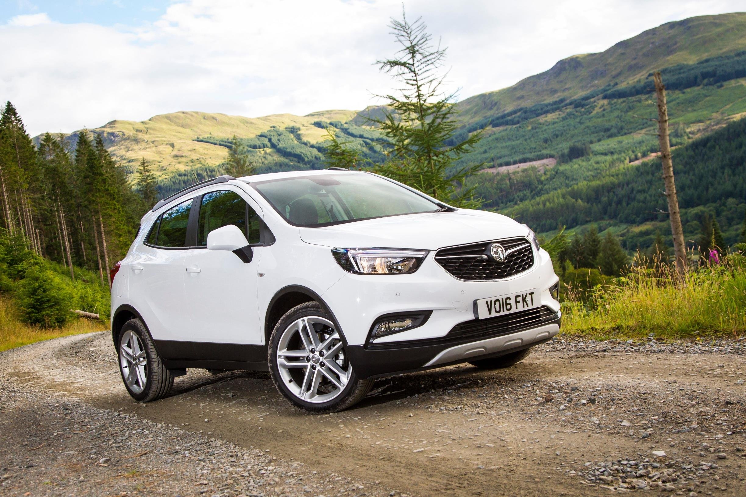 Бесплатное фото Vauxhall mokka x на бездорожье