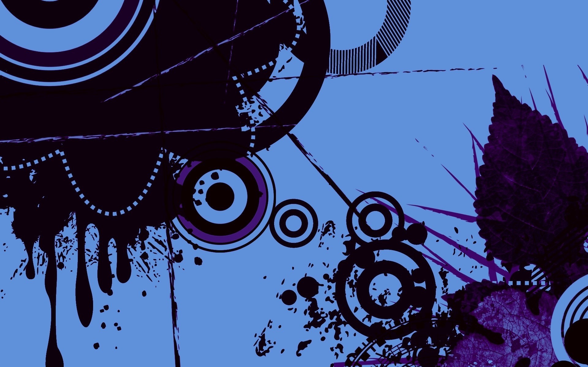 Обои иллюстрация тьма симметрии на рабочий стол