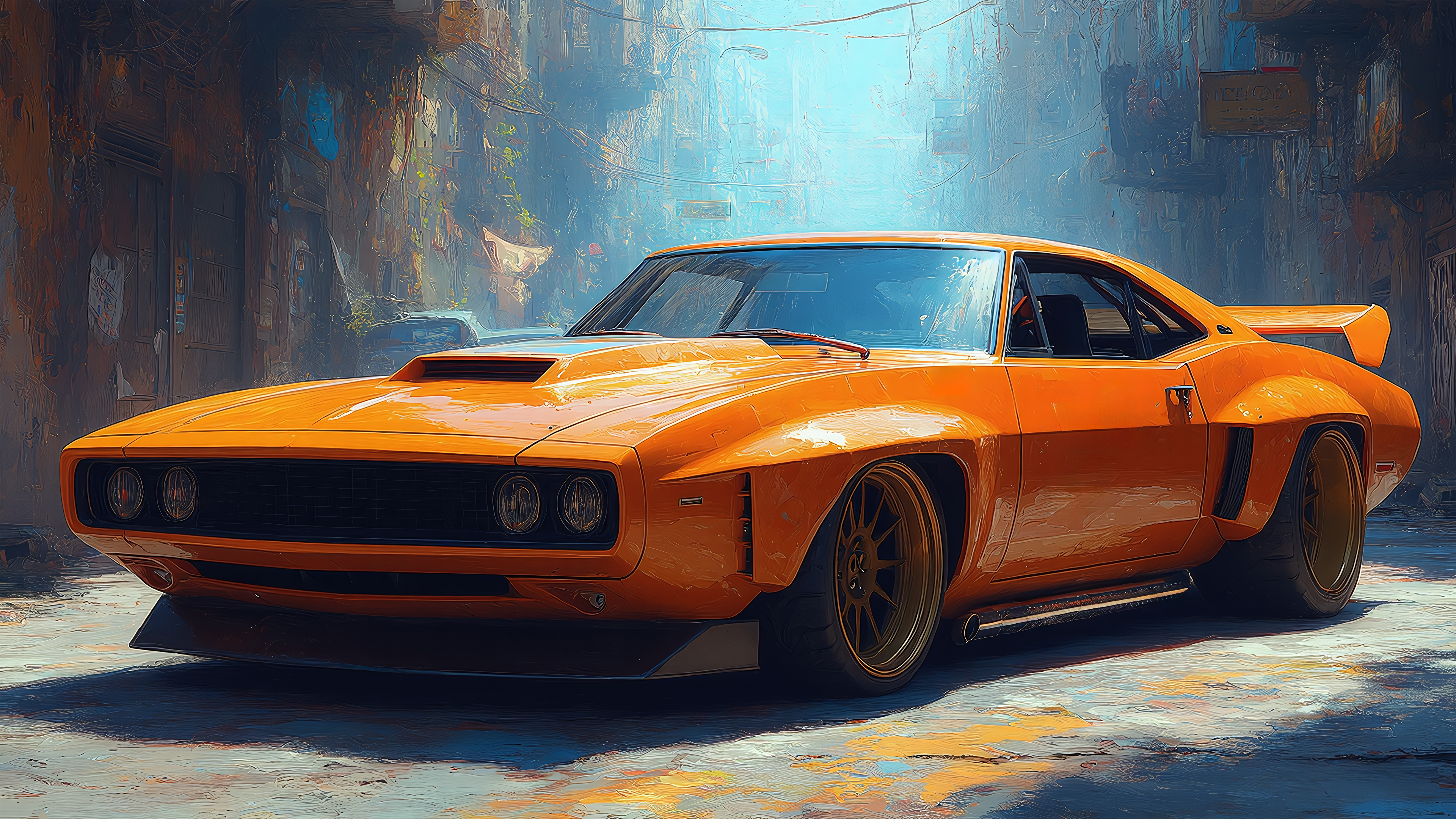 Бесплатное фото Ретро Спорткар