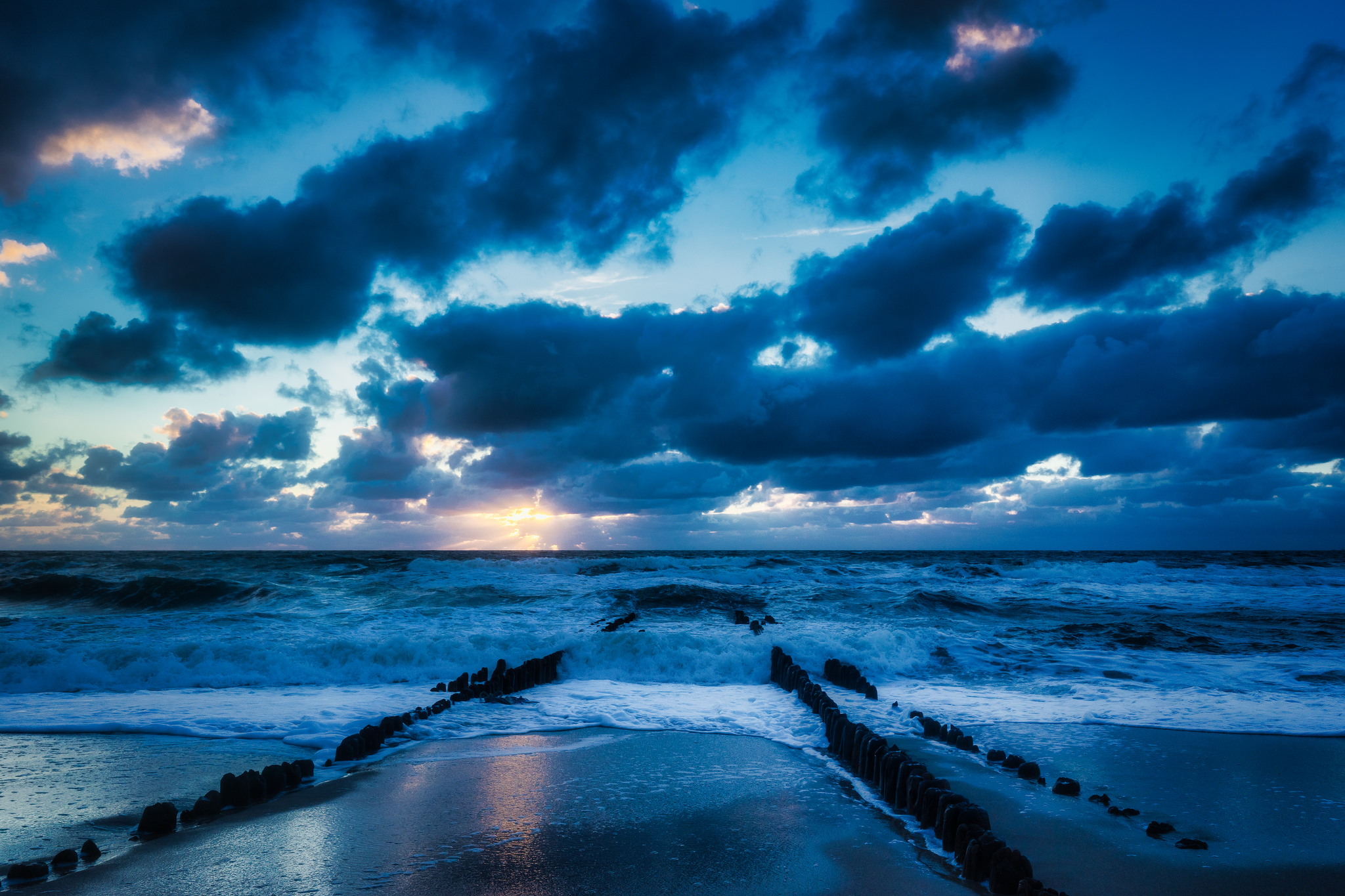 Wallpapers clouds Iceland landscape on the desktop