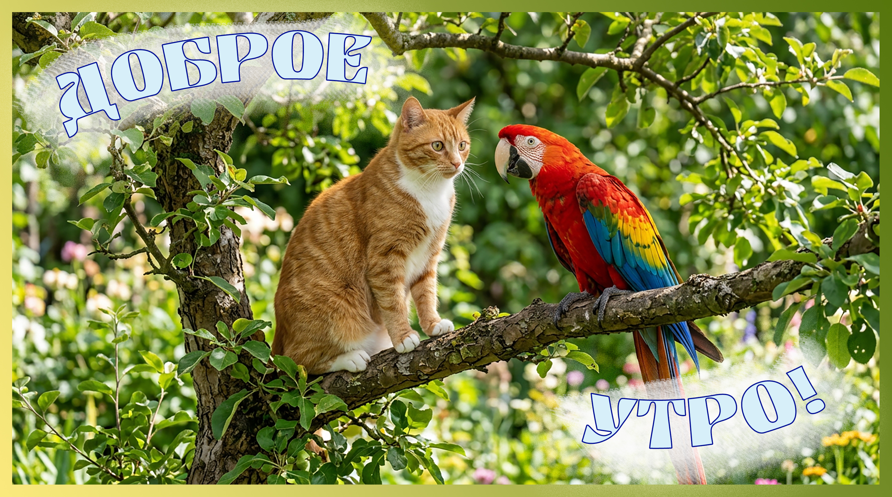 Free postcard Good morning @rusrurus27