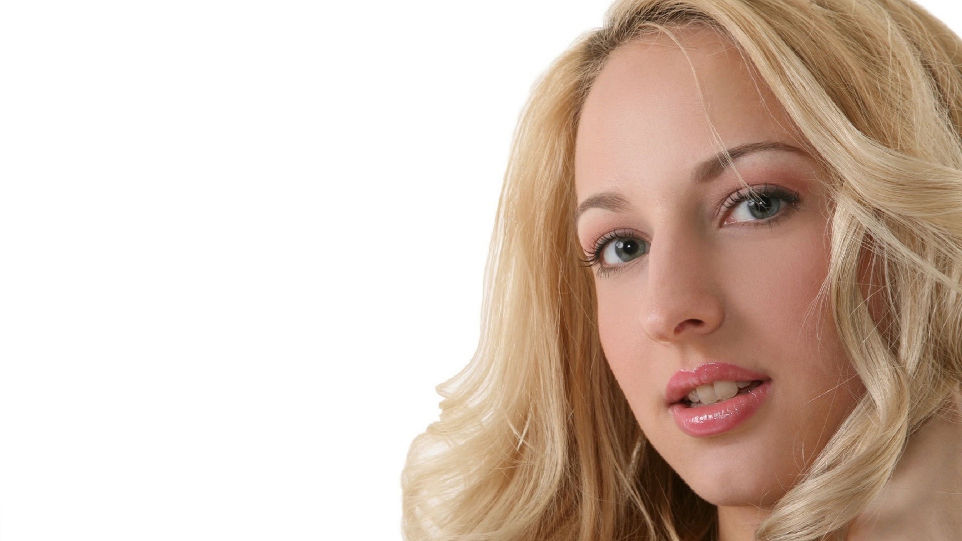 Wallpapers face head portrait on the desktop