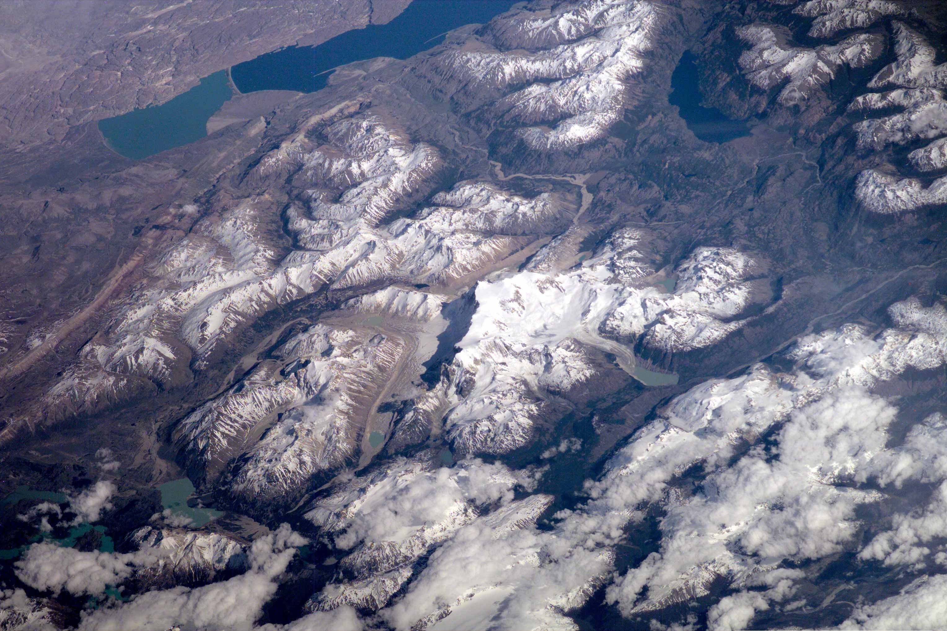 Free photo The Andean Cordillera
