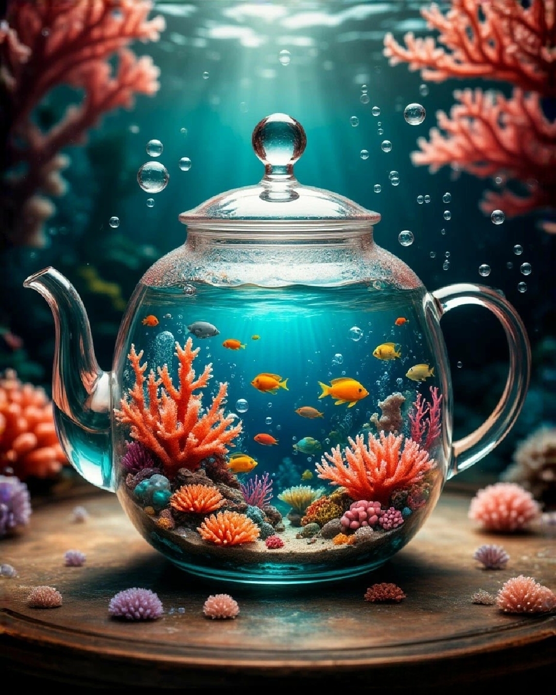 Подводный мир в миниатюре