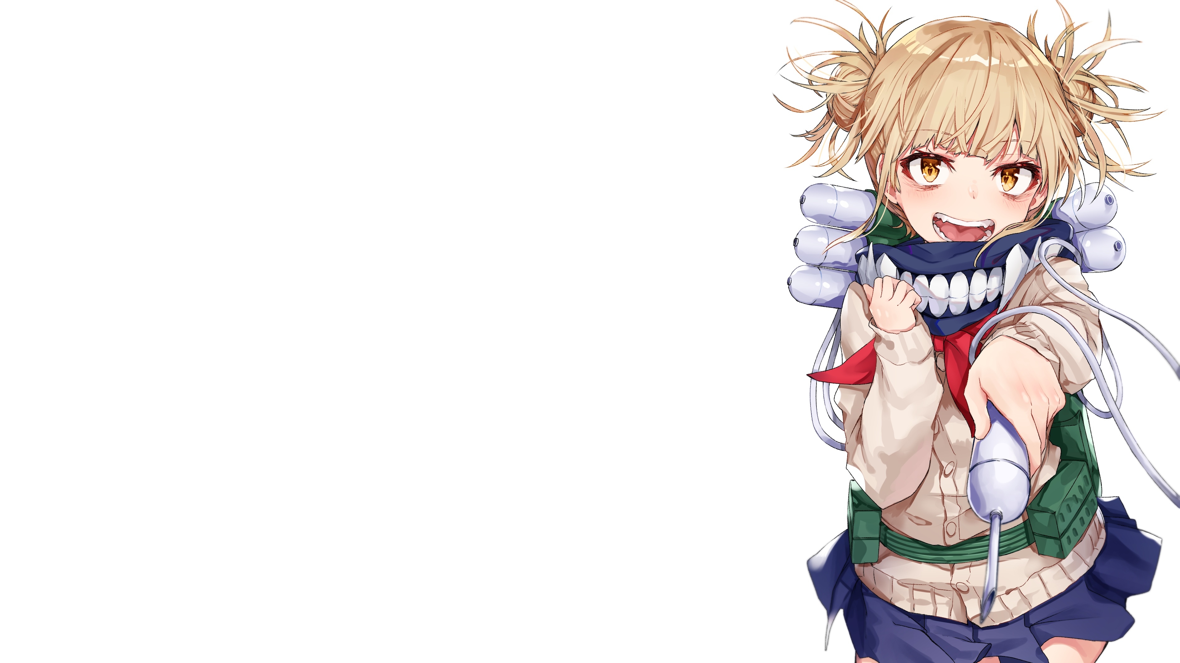 Wallpapers boku no hero academia blonde scarf on the desktop