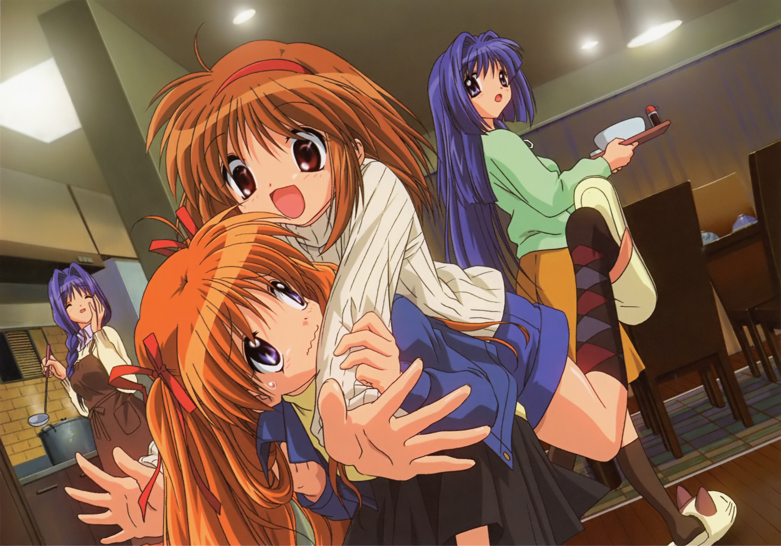 Обои девушка игра весело на рабочий стол