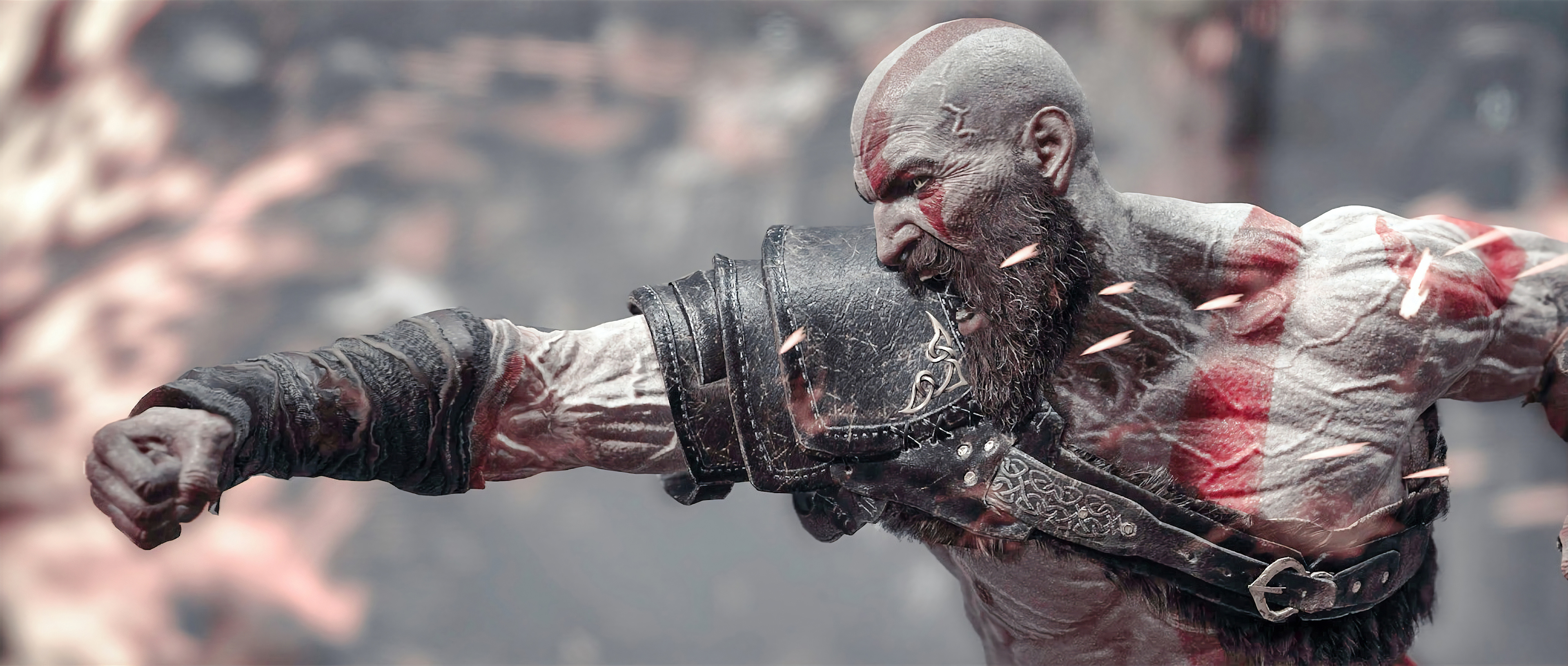 Free photo A picture from God Of War 4