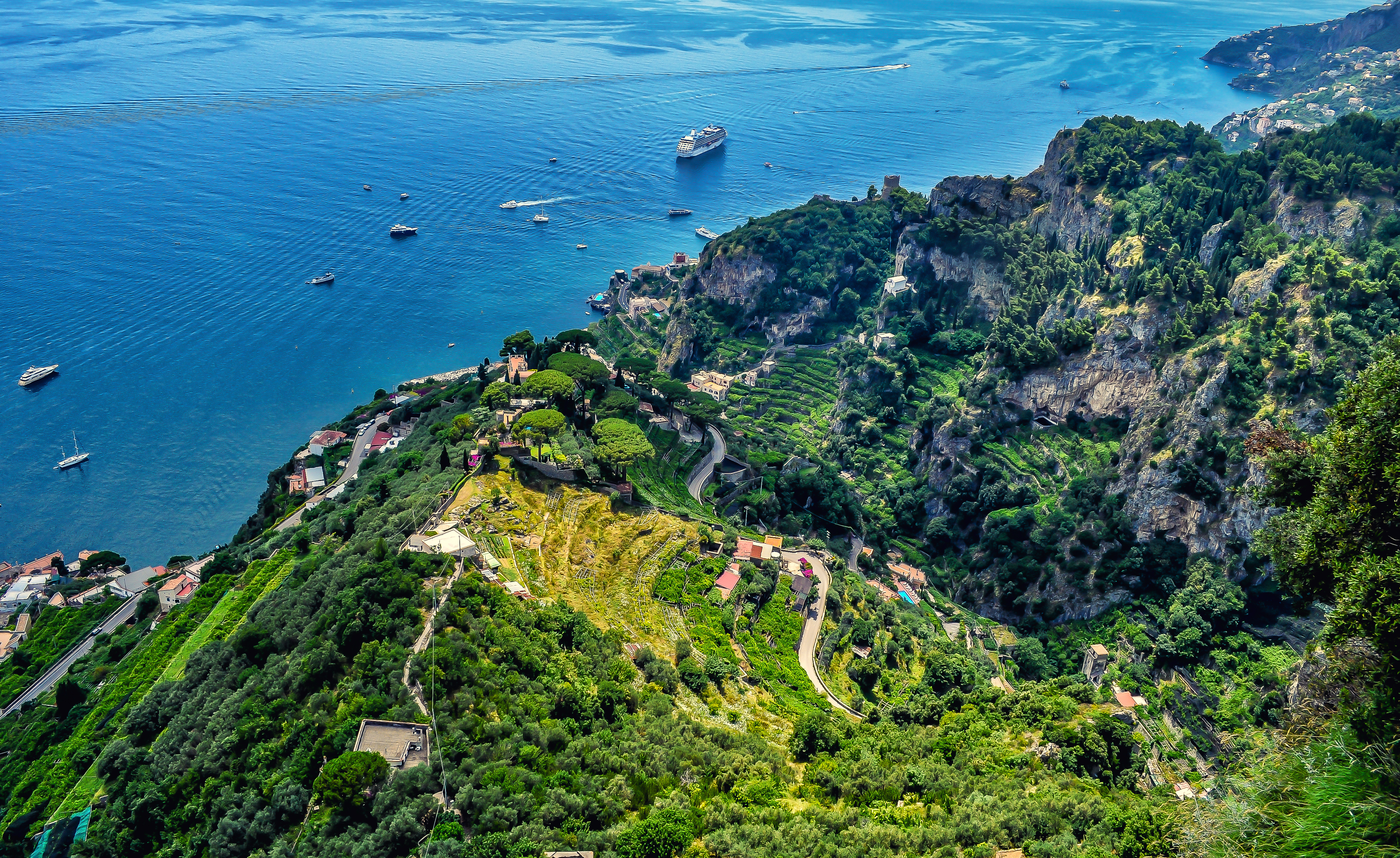 Wallpapers Villa Cimbrone Ravello Amalfi Coast on the desktop