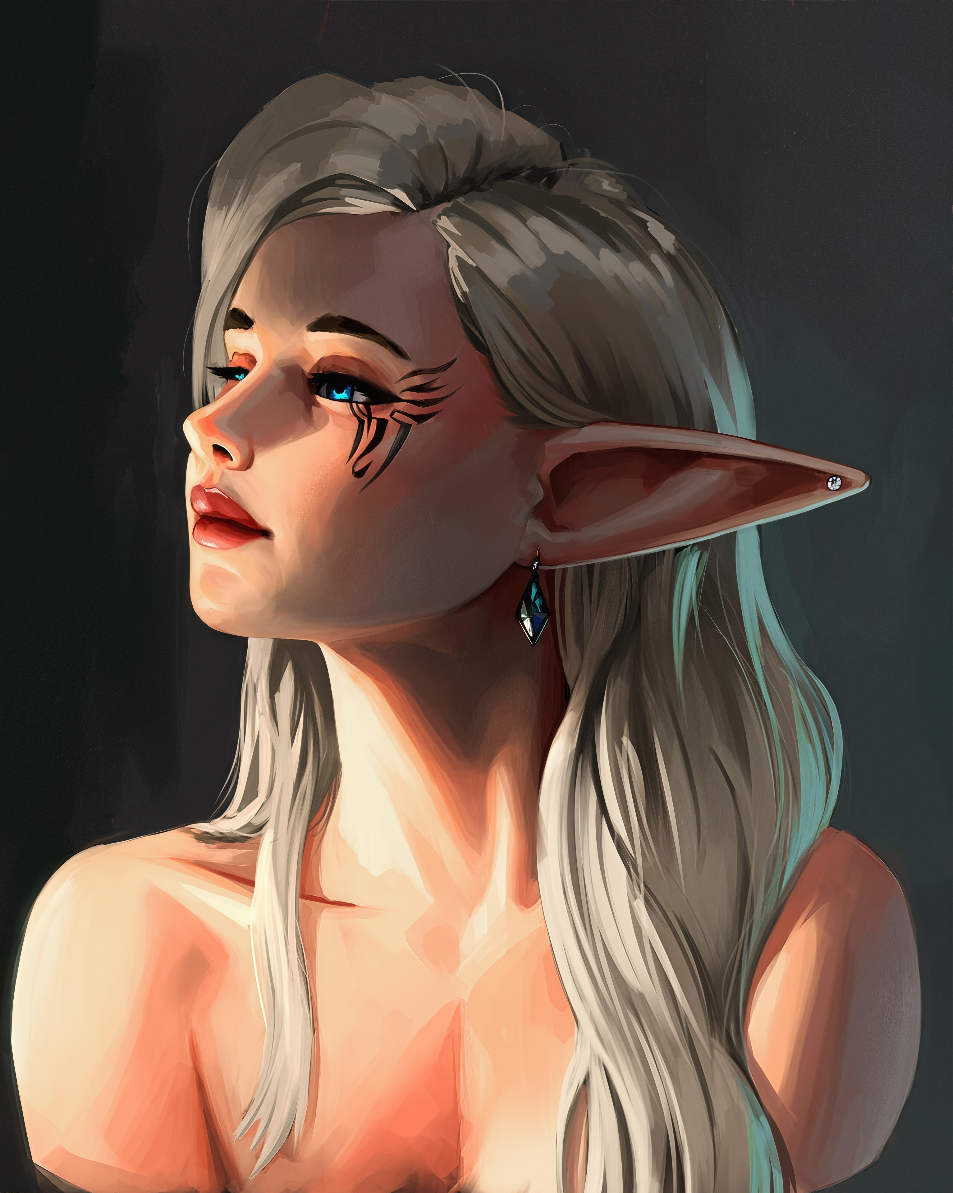 Wallpapers elfin fantsy Item on the desktop