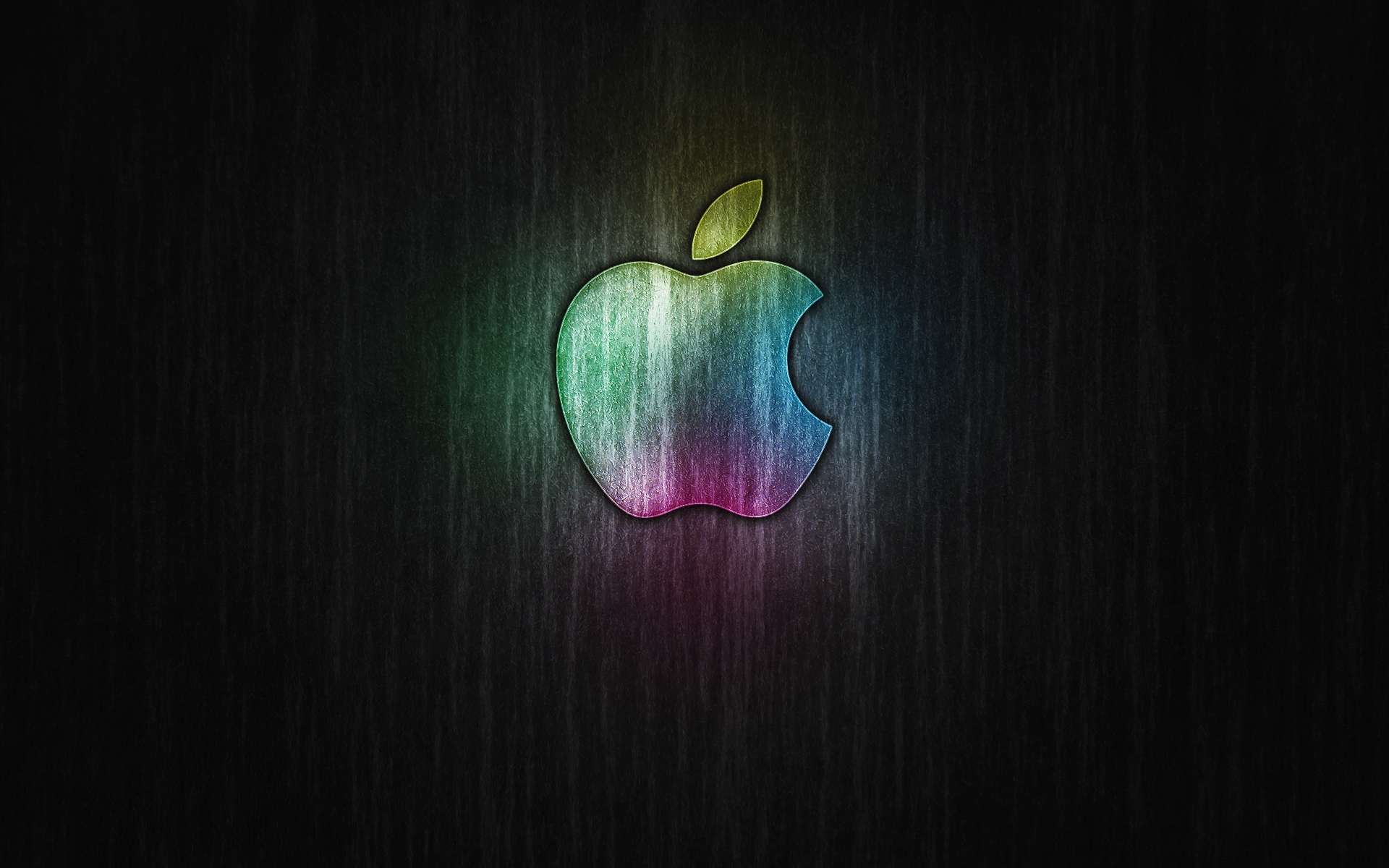Wallpapers green apple darkness on the desktop