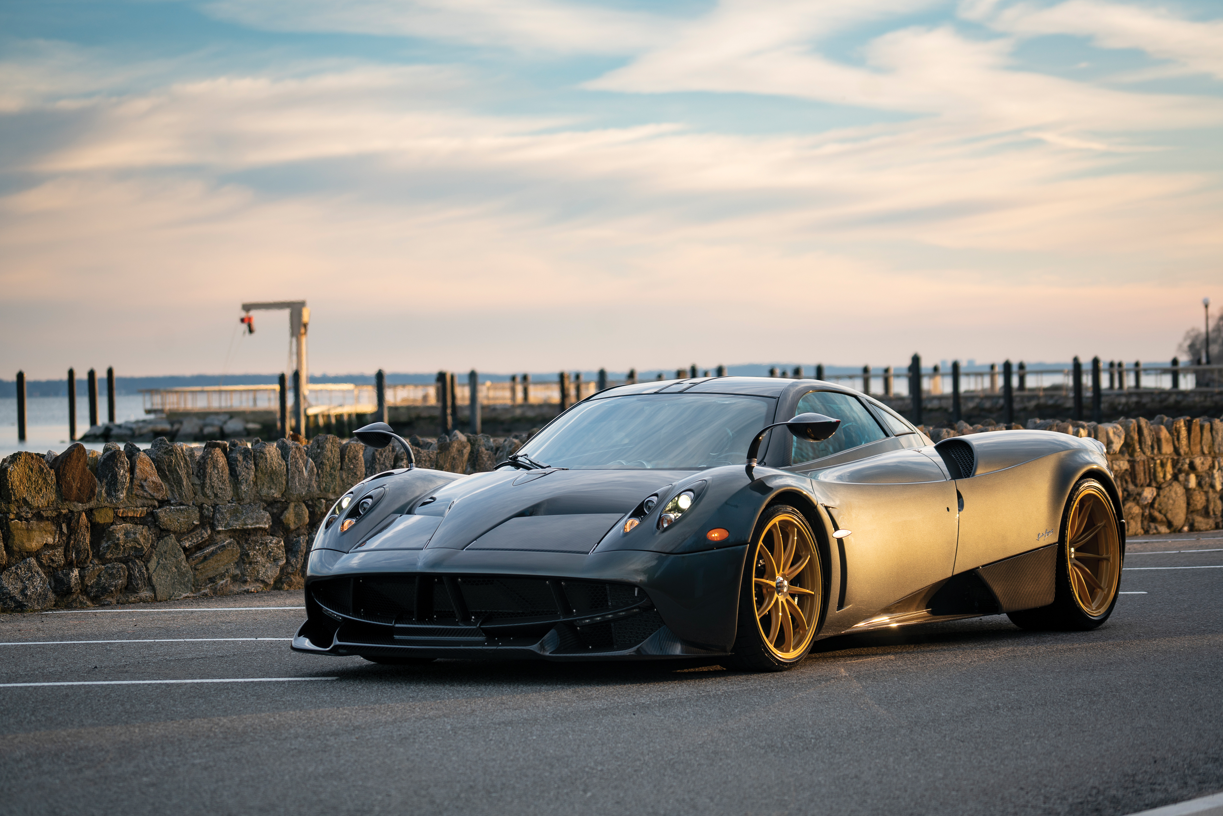 Wallpapers pagani huayra cars black car on the desktop