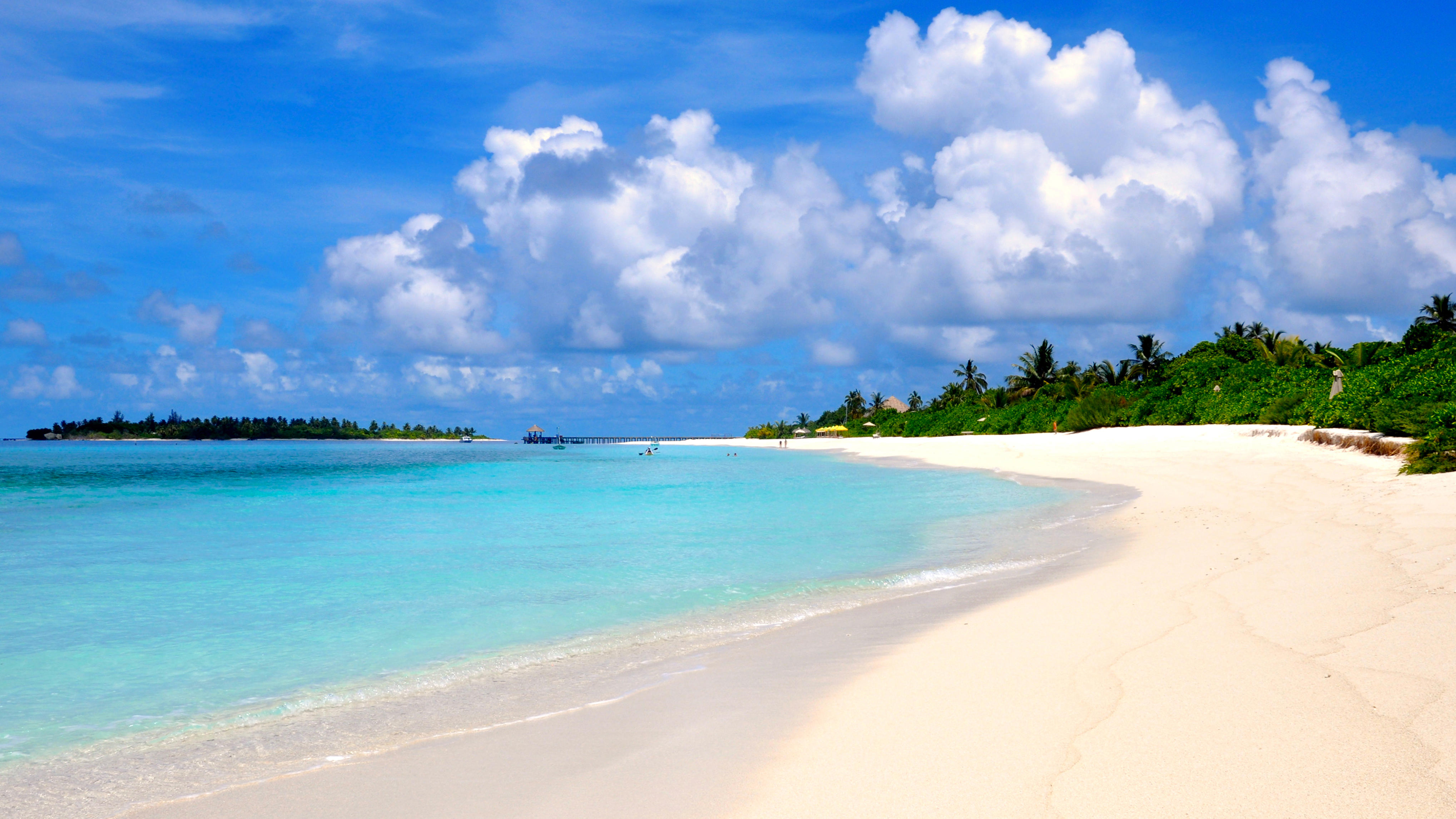 Free photo White sand by the sea