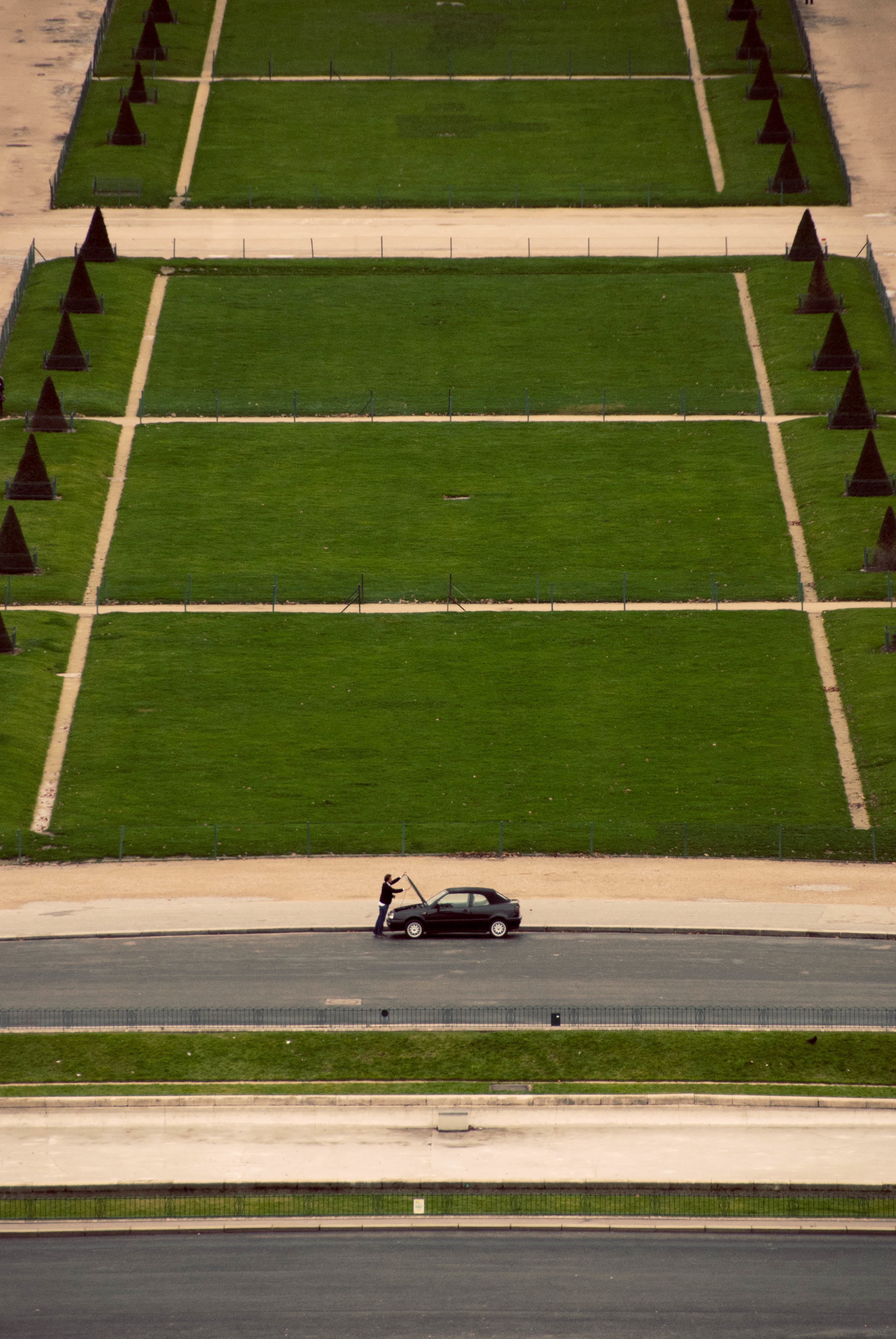 桌面上的壁纸人 草地 结构