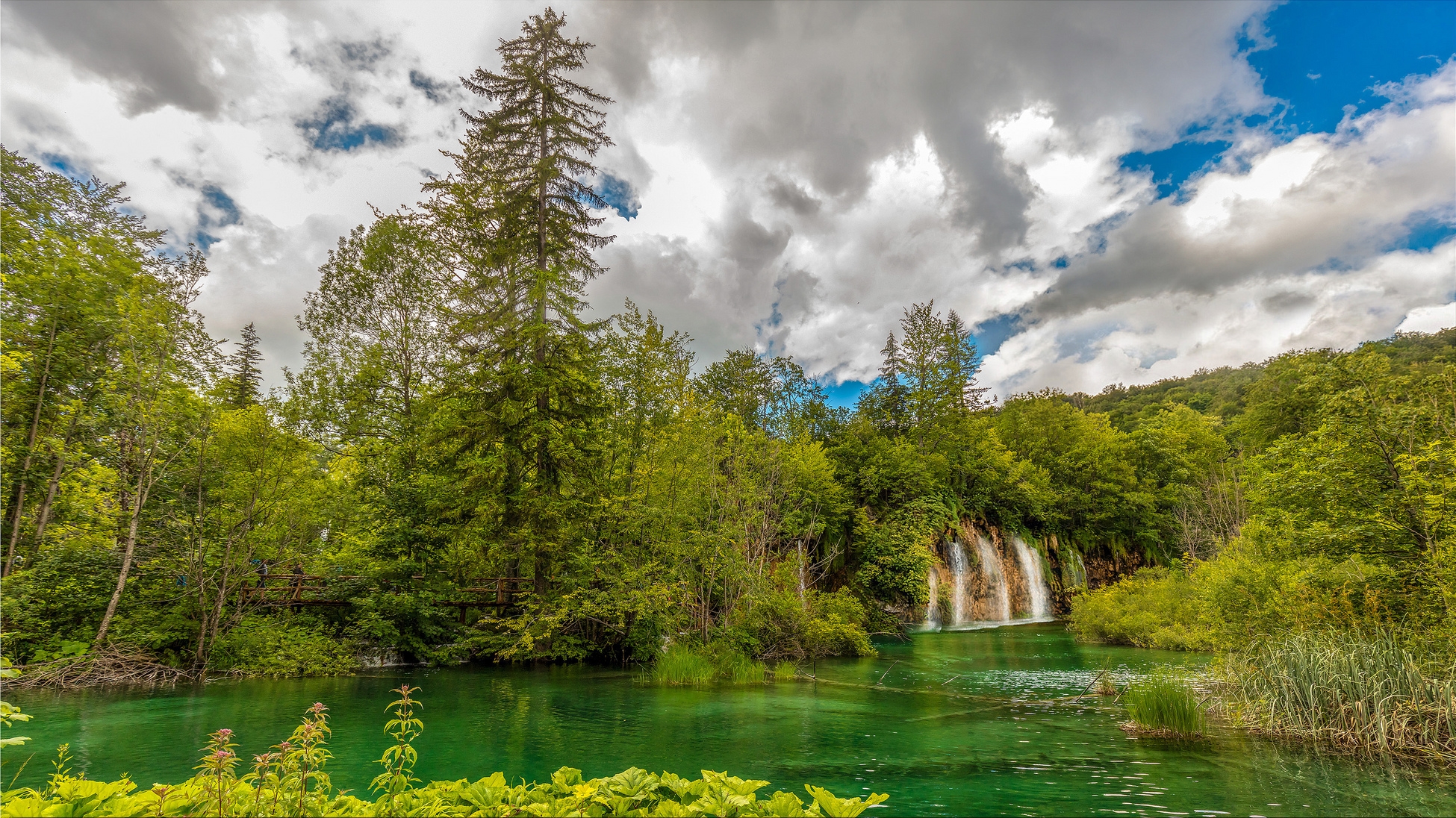 Wallpapers landscape national Park Plitvice lakes Plitvice lakes on the desktop