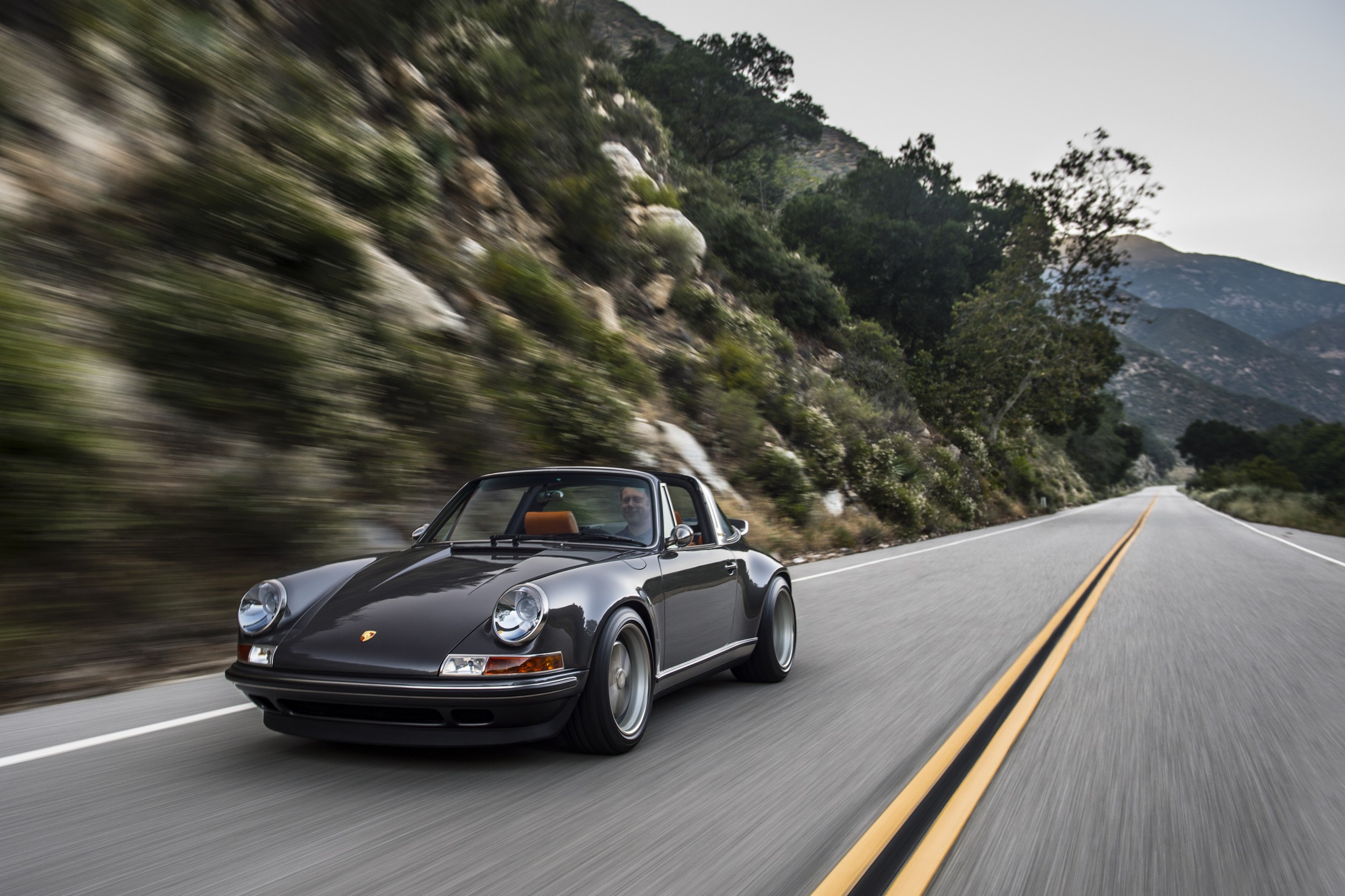 Free photo Porsche targa black