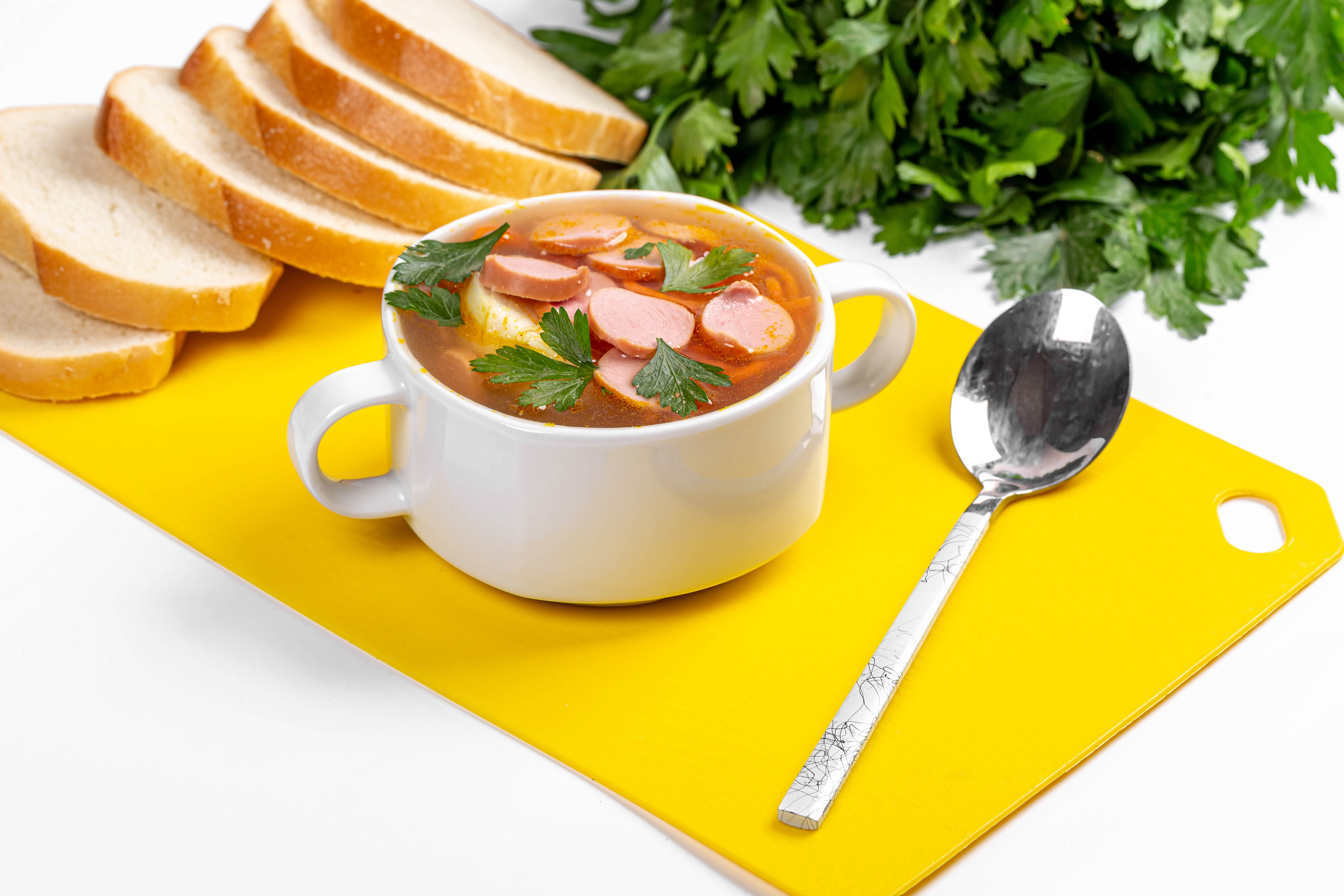 Wallpapers food bread soups on the desktop