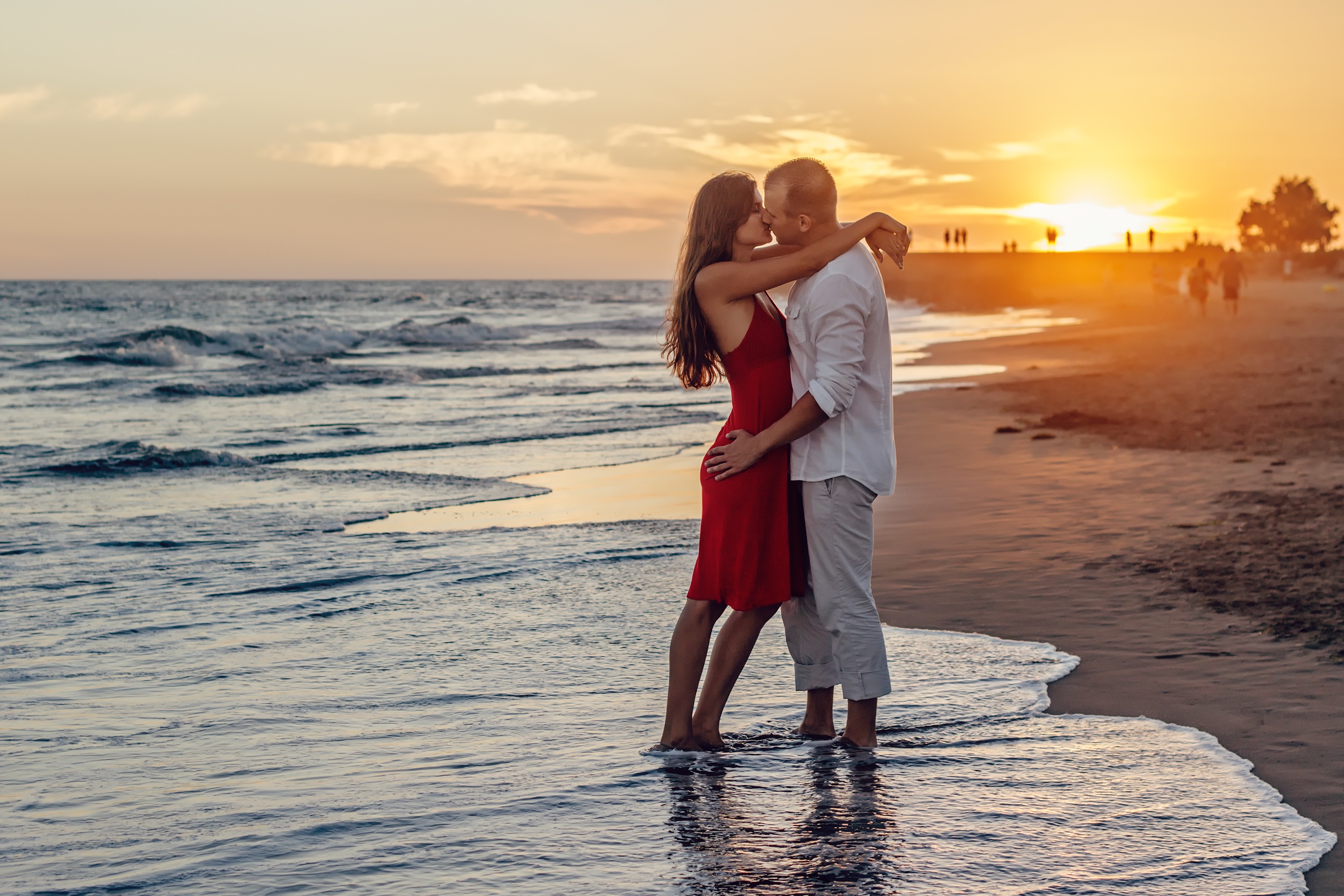 Wallpapers romance Maspalomas sunset on the desktop