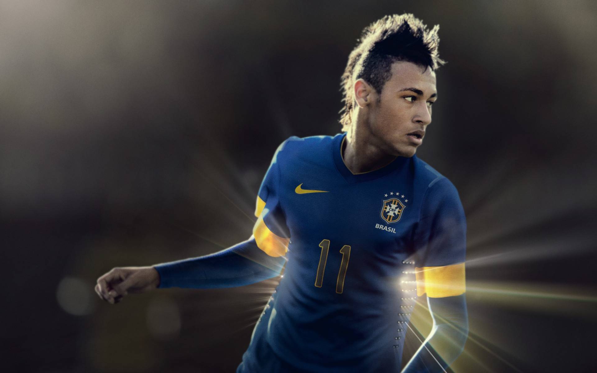 Wallpapers soccer player Neimar Brazil on the desktop