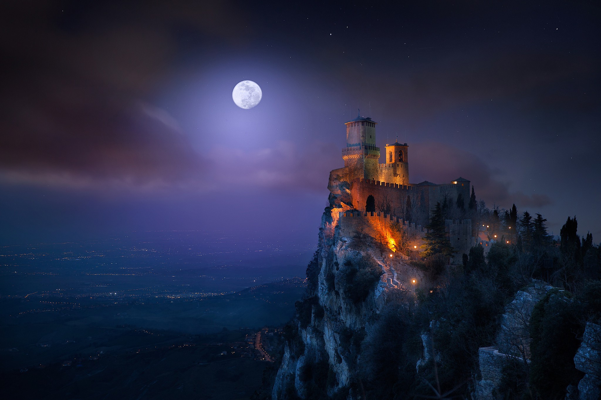 Wallpapers Monte Titano San Marino Enchanting Land on the desktop