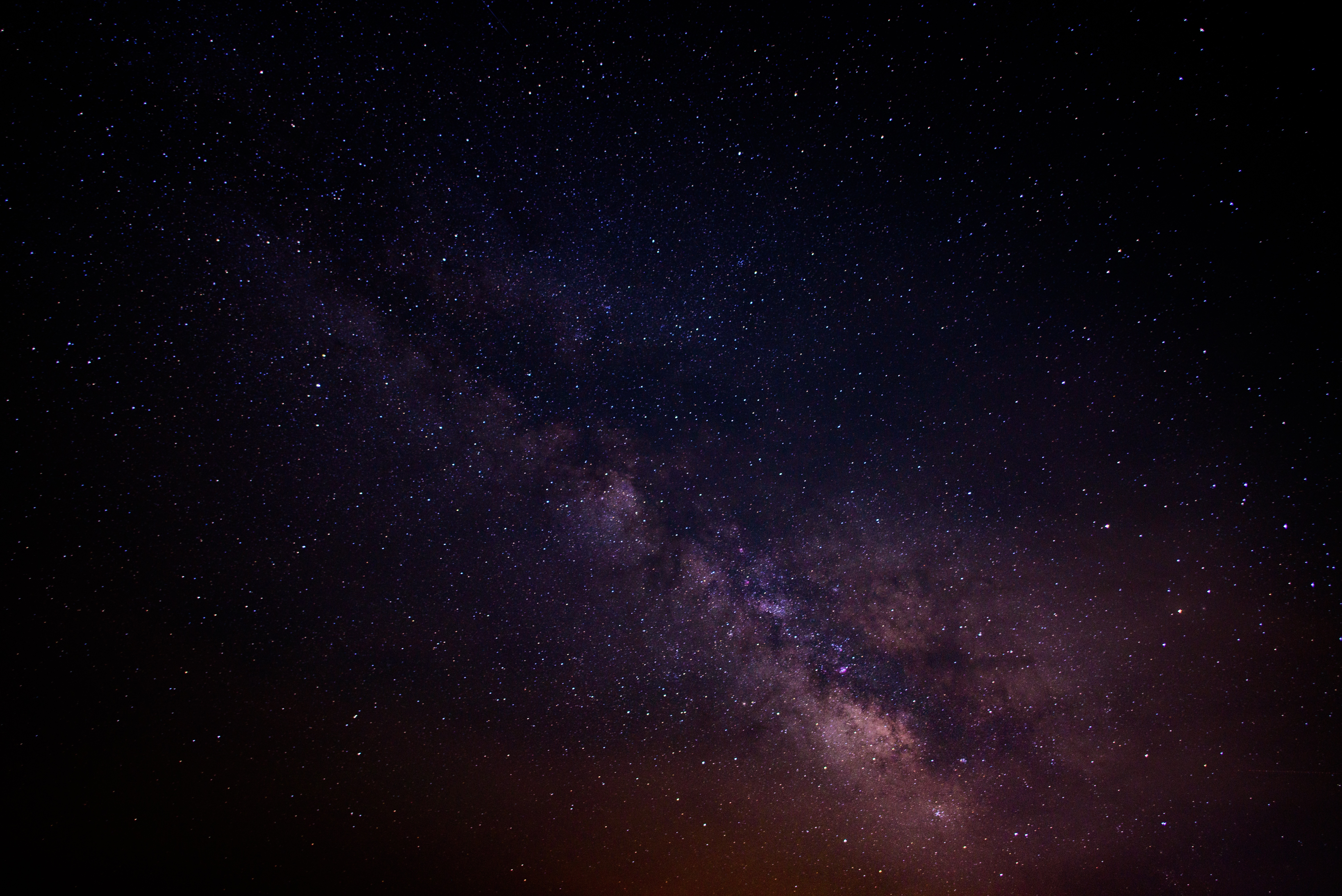 Wallpapers night star Milky Way on the desktop