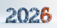 Морозная магия 2026: цифры в снегу и символ года - лошадь!