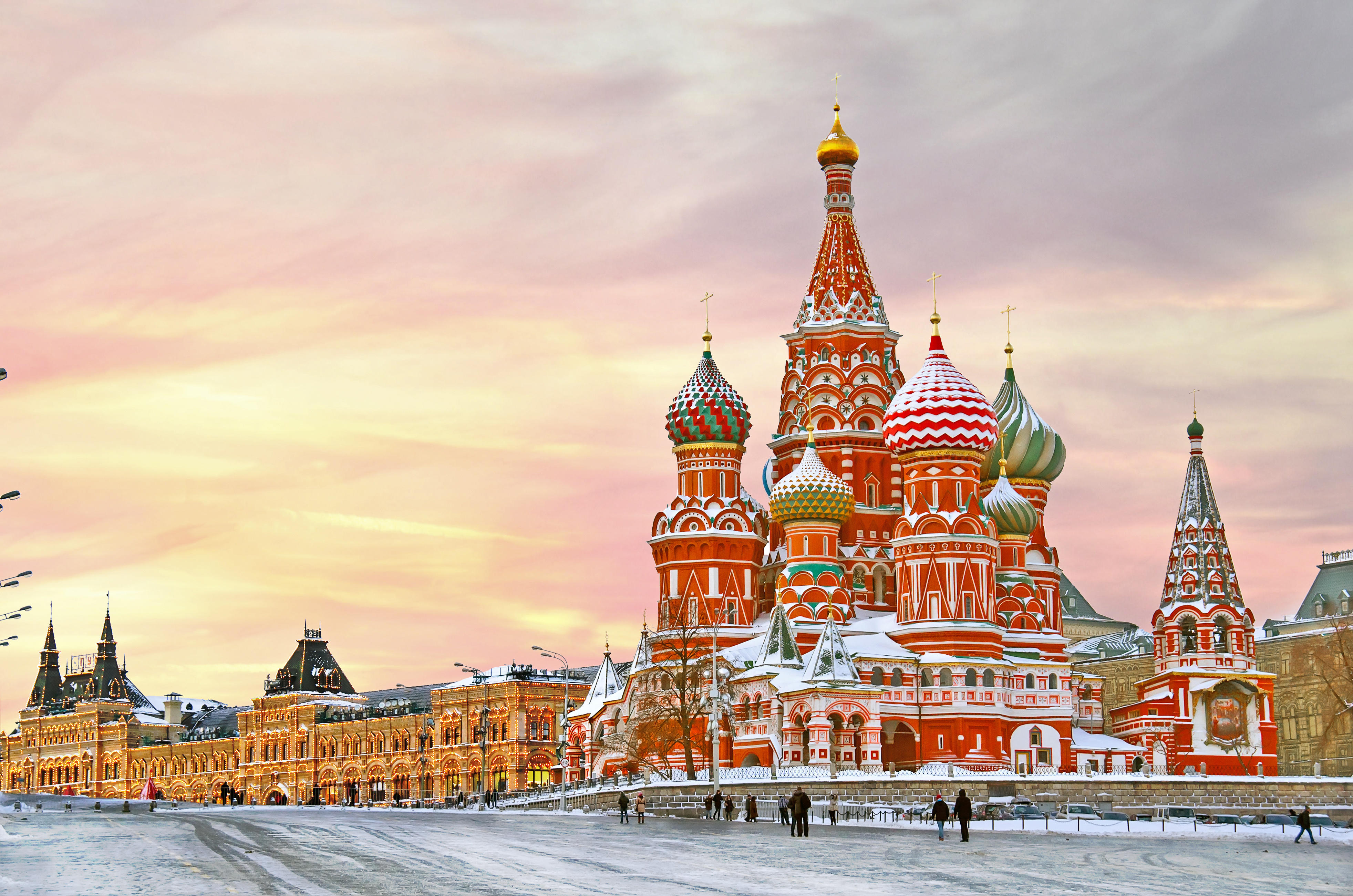 Wallpapers St Basils Cathedral the temple of Basil the Blessed Russian on the desktop