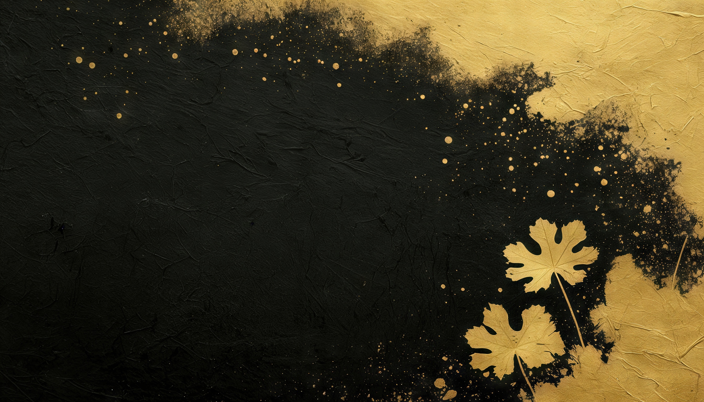 免费照片抽象图案，采用黑色和金色。