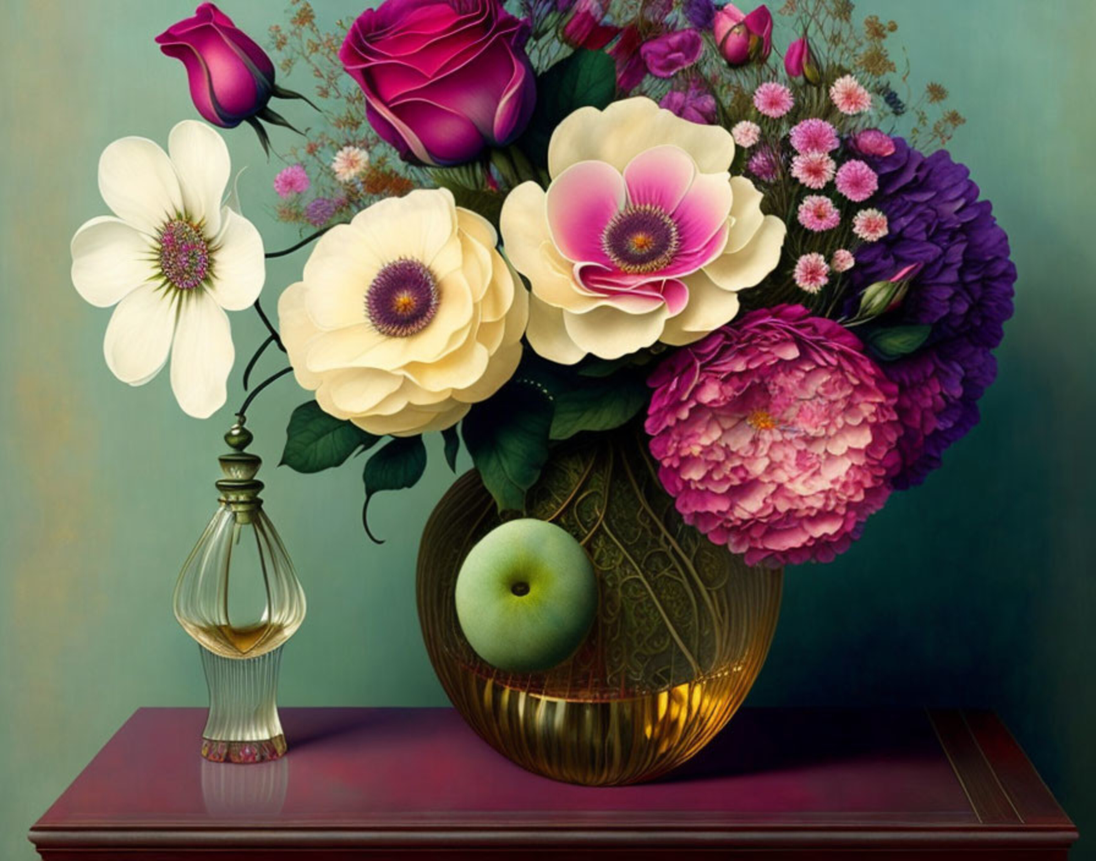 Free photo Floral Still Life