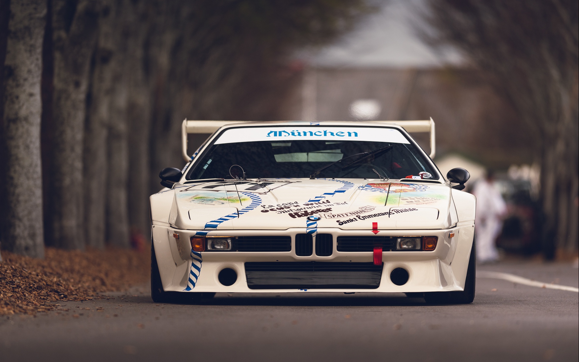 Бесплатное фото Гоночный автомобиль Bmw M1 Procar