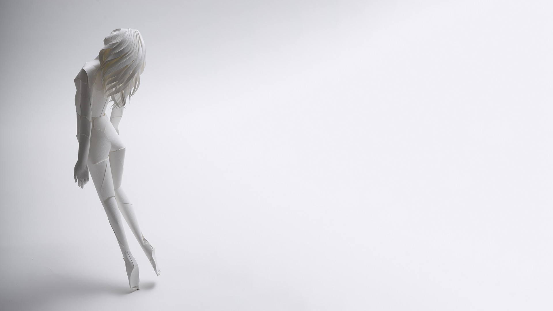 Обои монохромный минимализм произведение искусства на рабочий стол