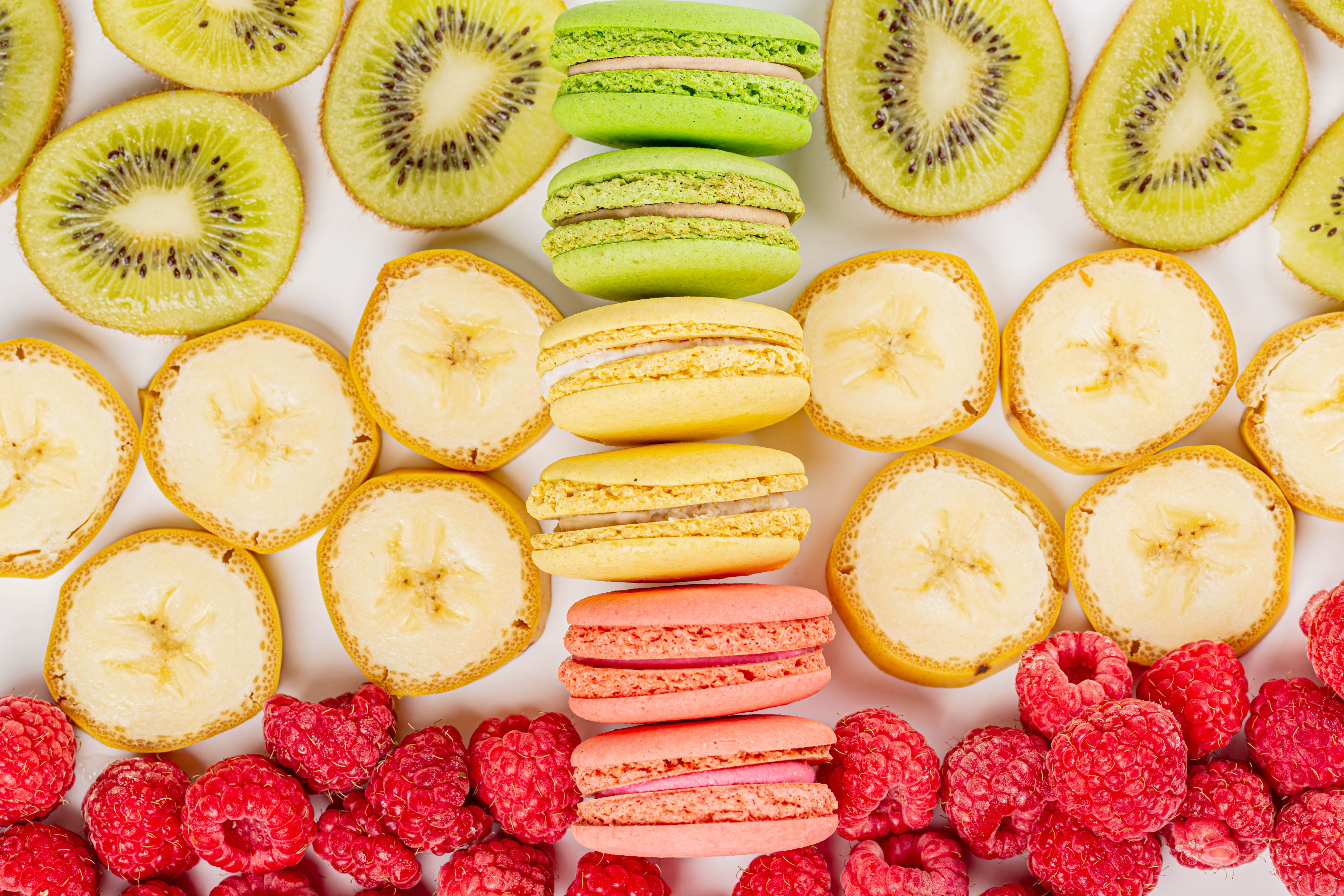 Wallpapers food macaron multicolor on the desktop