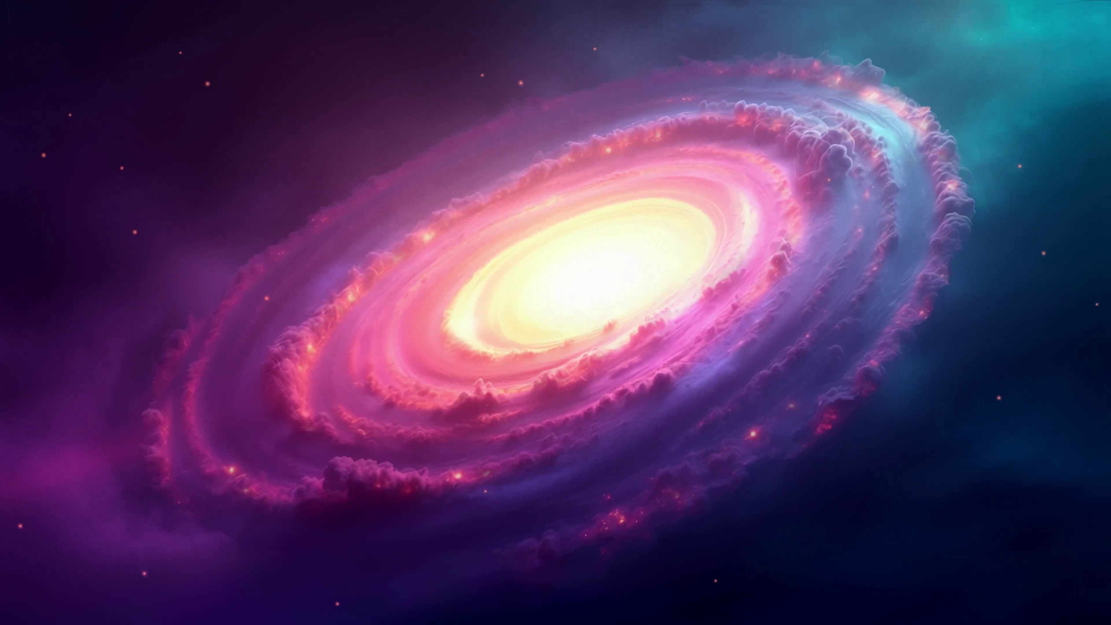 Free video Colorful Aesthetic Wallpaper of Nebula Sneakers