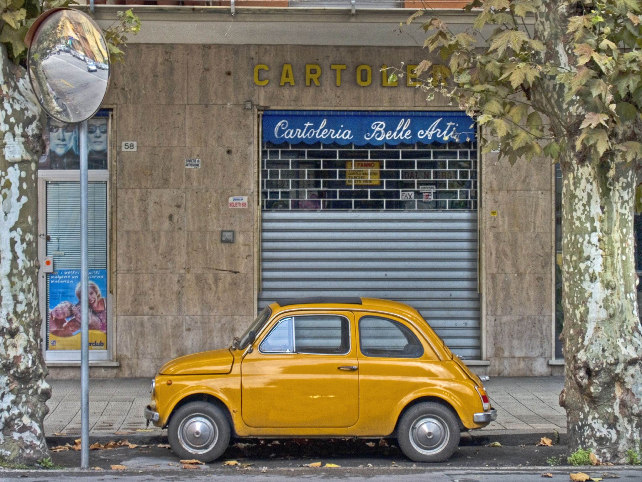 Wallpapers cars side view Fiat on the desktop