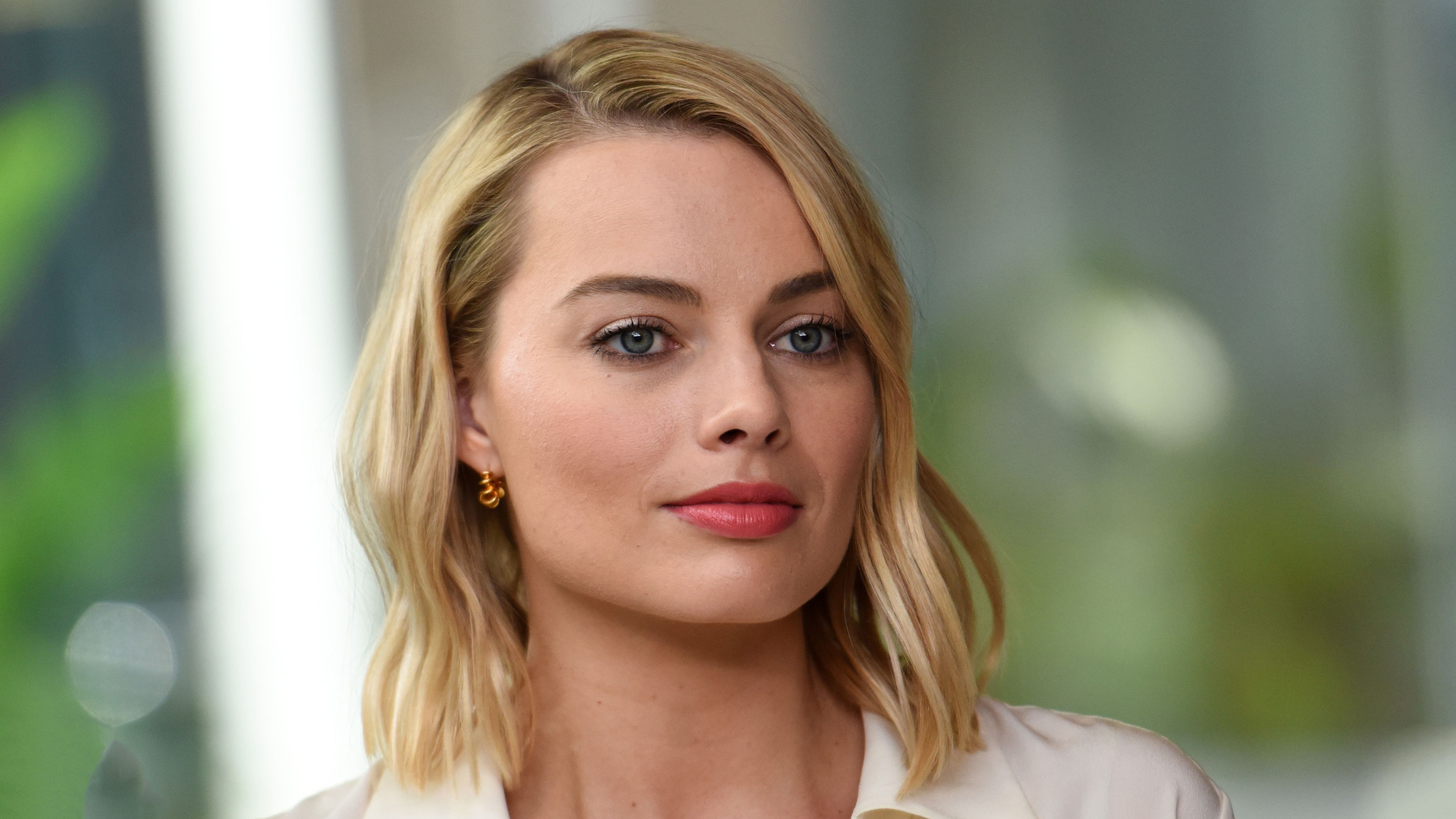 Wallpapers girls Margot Robbie Face on the desktop